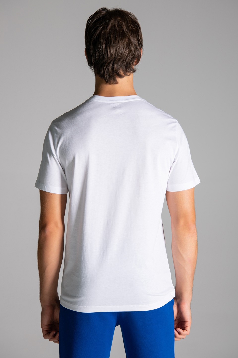 ST Monogram Jel Baskı Detaylı T-Shirt - White