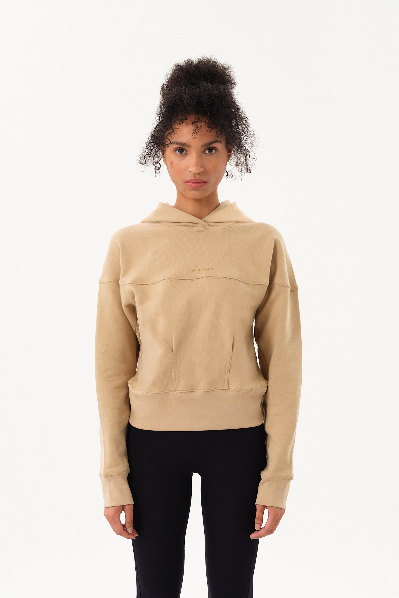 Crop Kadın Hoodie
