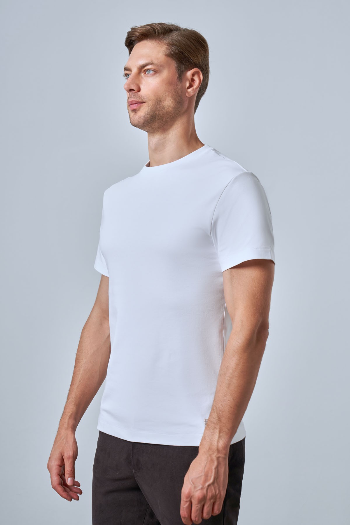 Men's Slim Fit Crew Neck T-Shirt