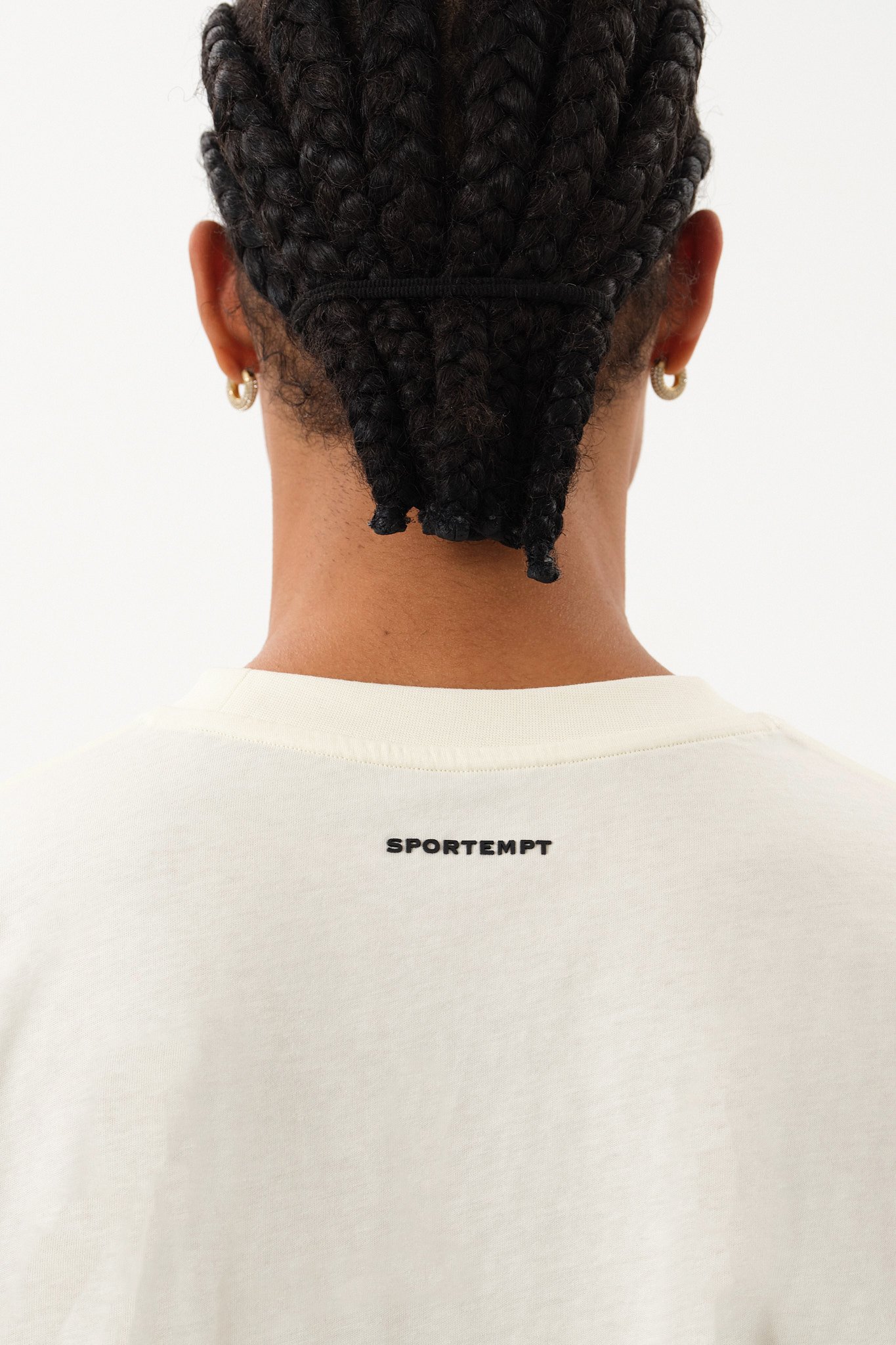 Grafik Baskı Detaylı Erkek Oversize T-Shirt - Ecru