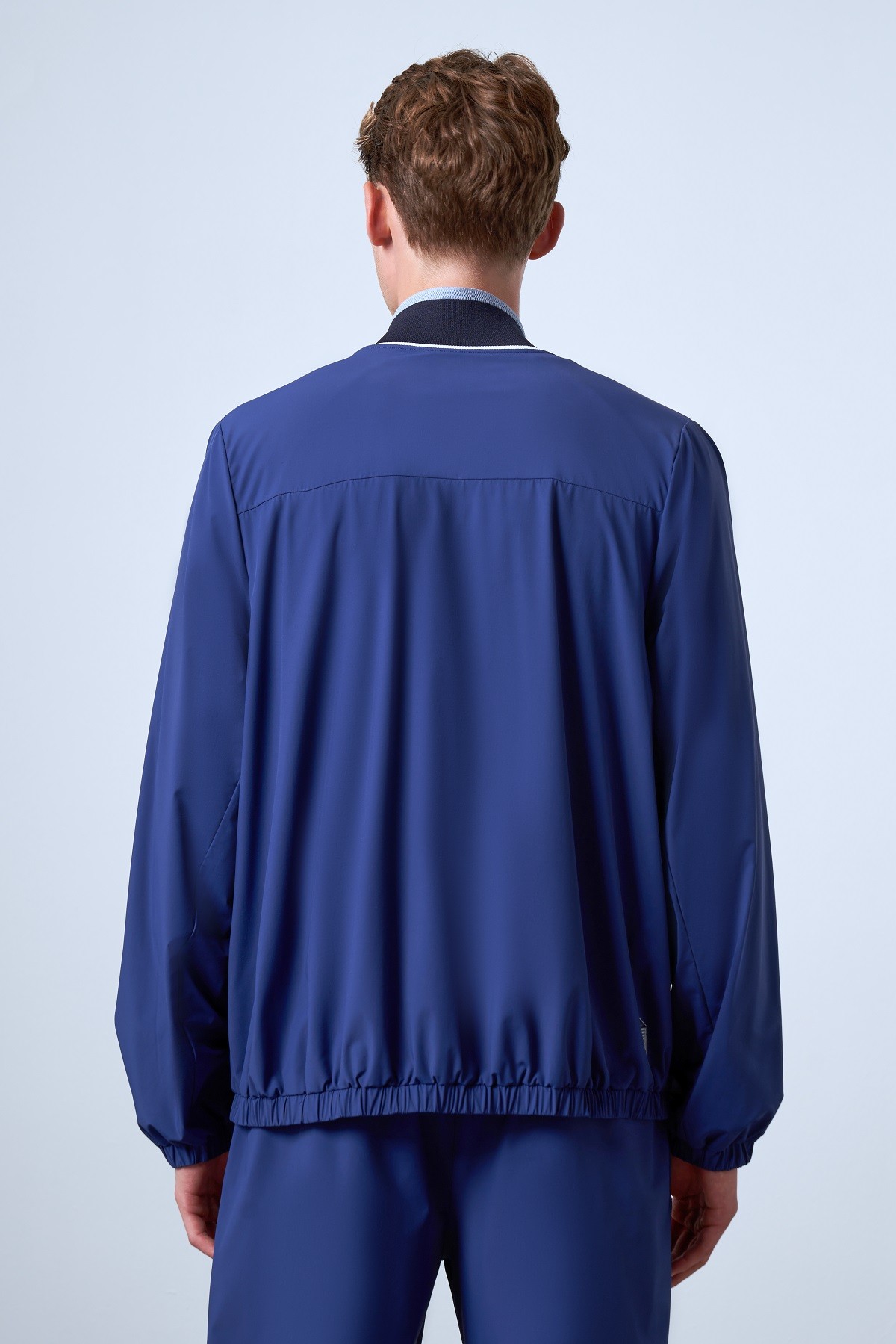 Men's Drawstring Neck Sweatshirt with Elastic Waist