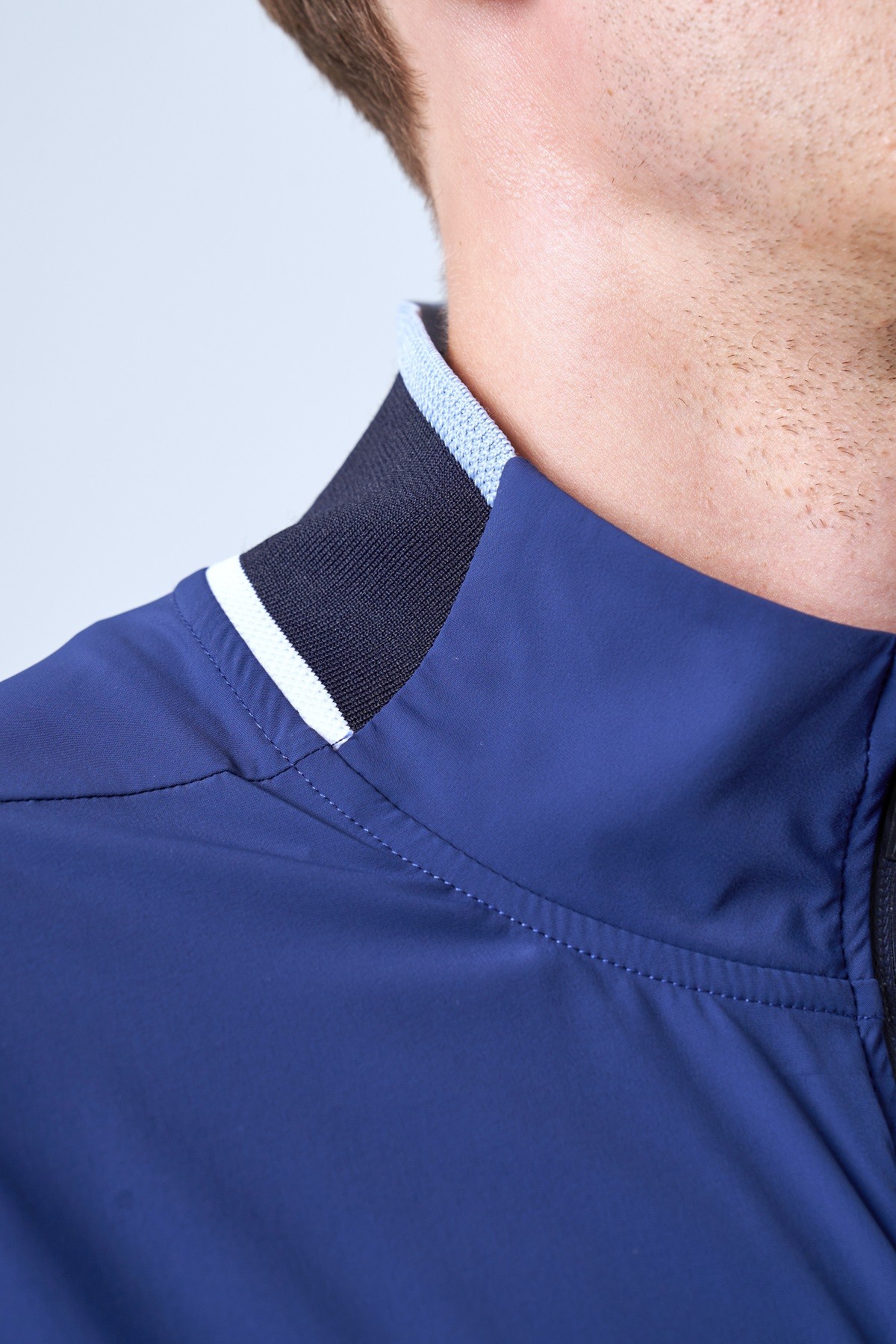 Men's Drawstring Neck Sweatshirt with Elastic Waist