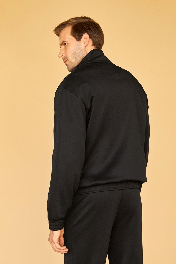 Iconic Monogram Oversized Sweatshirt - Black