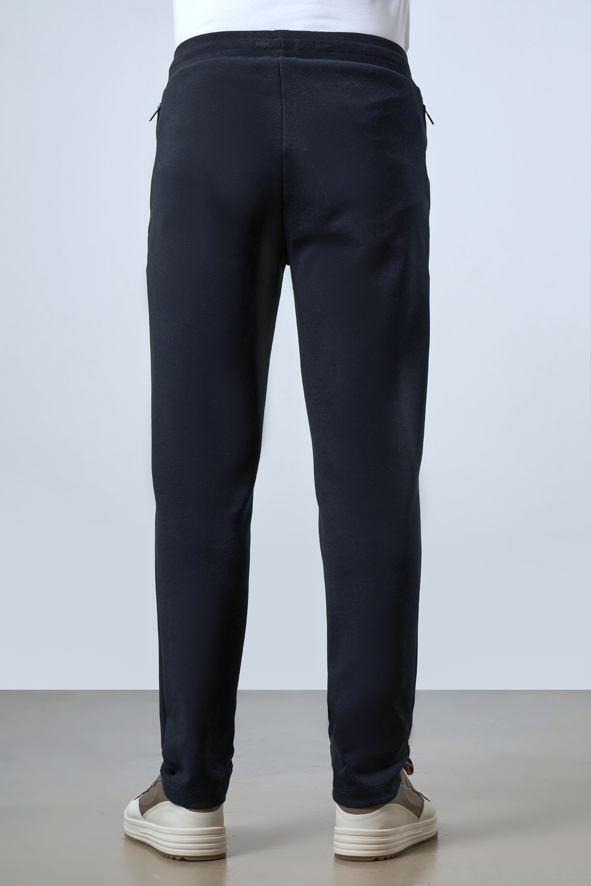 Men's Zip-Up Pocketed Sweatpants