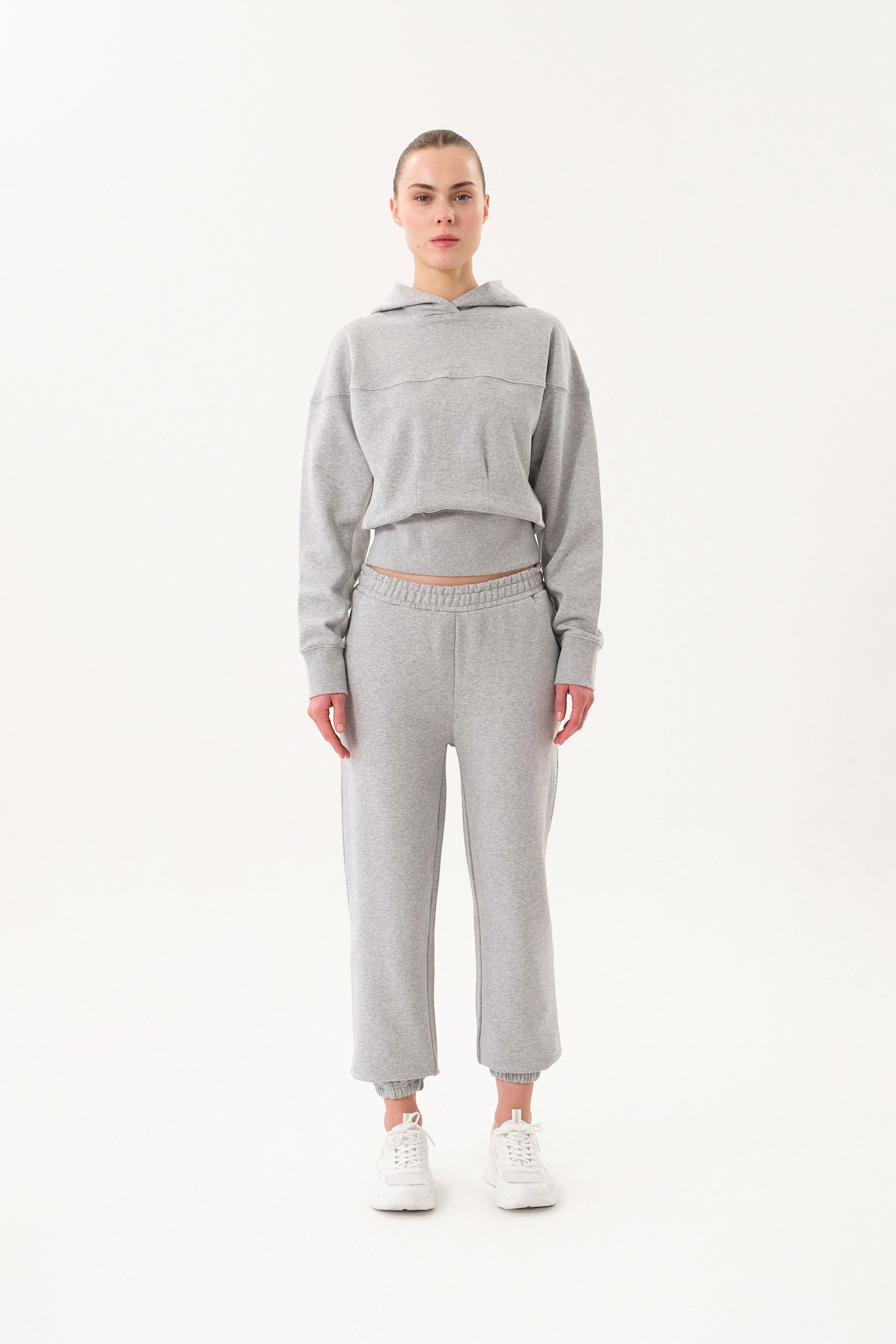 Kadın Oversize Eşofman Altı - Gray