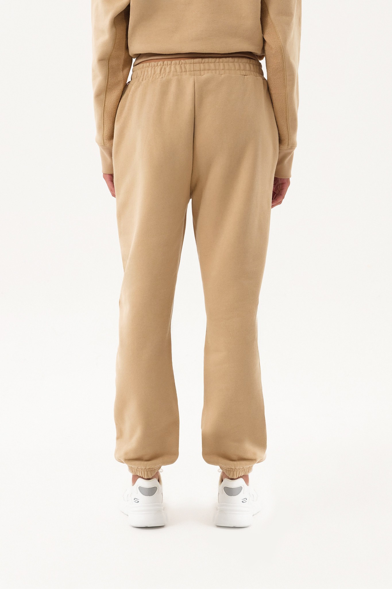Kadın Oversize Eşofman Altı - Beige