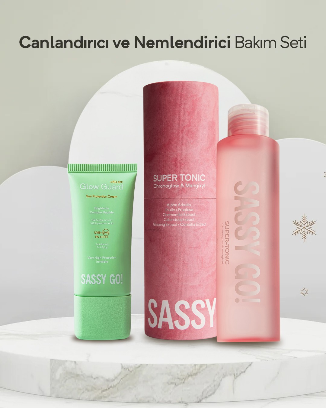 Canlandırıcı ve Nemlendirici Bakım Seti