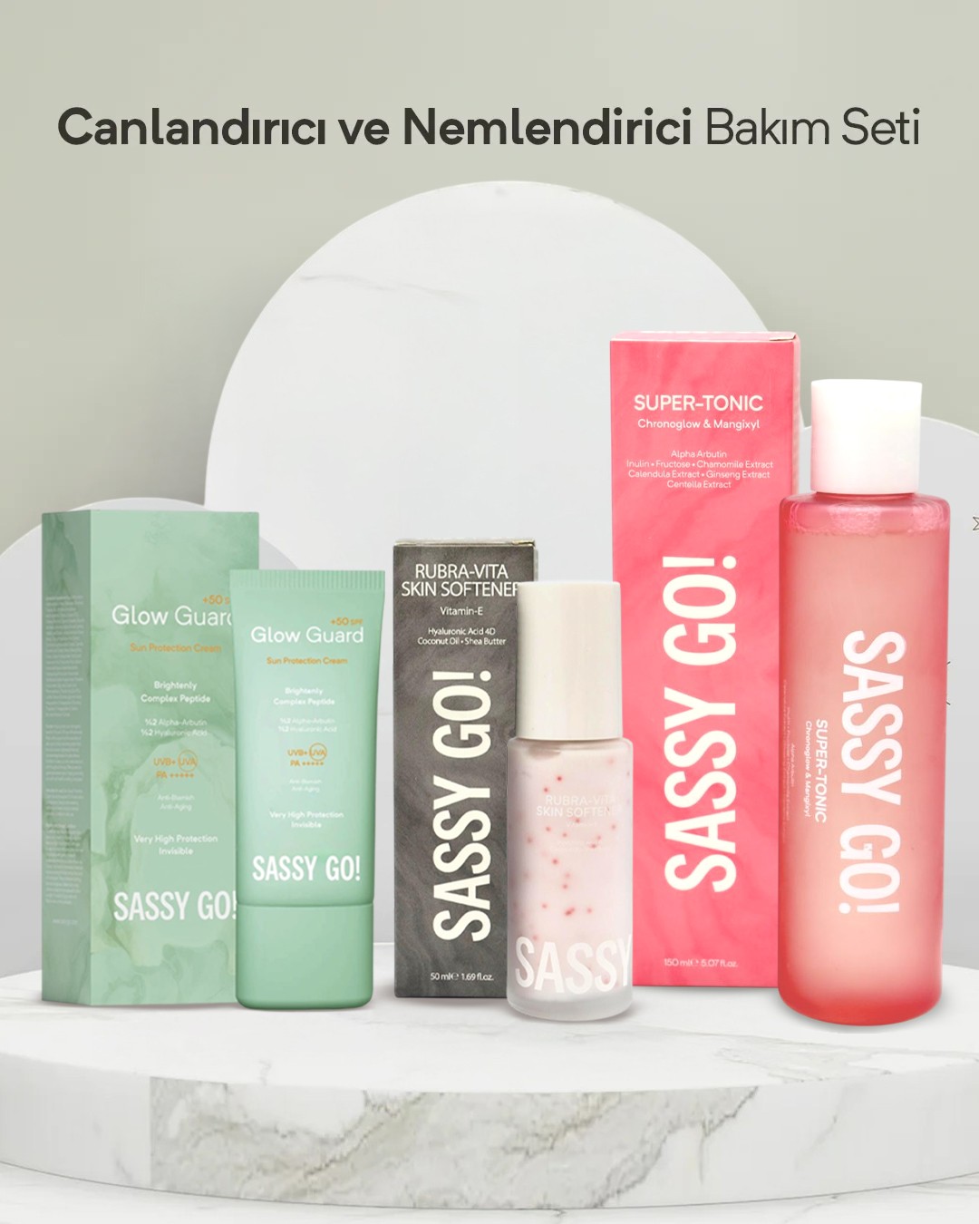 Revitalizing & Hydrating Skincare Set