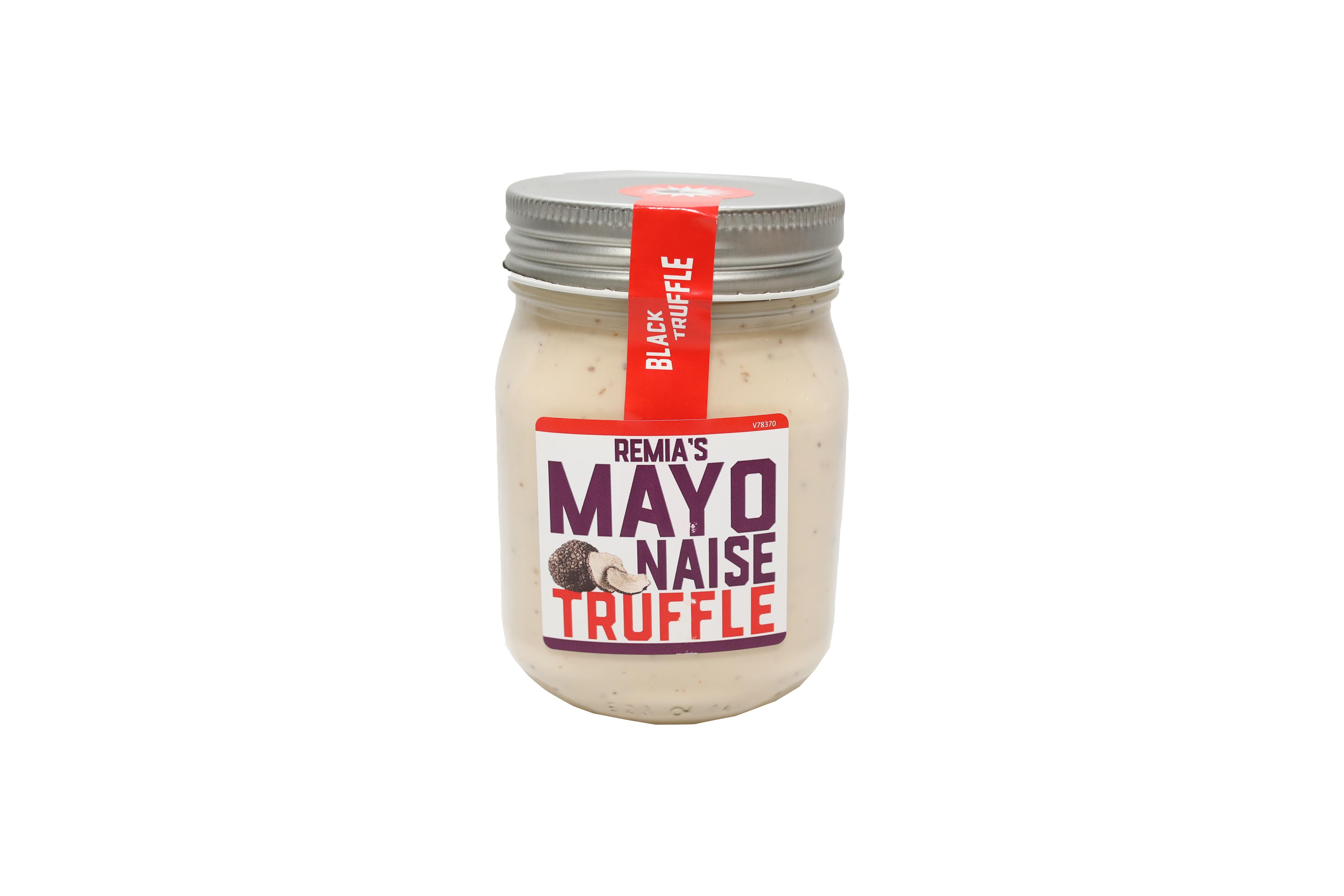 Siyah Trüflü Mayonez 220 Gr. (Cam Kavanoz)