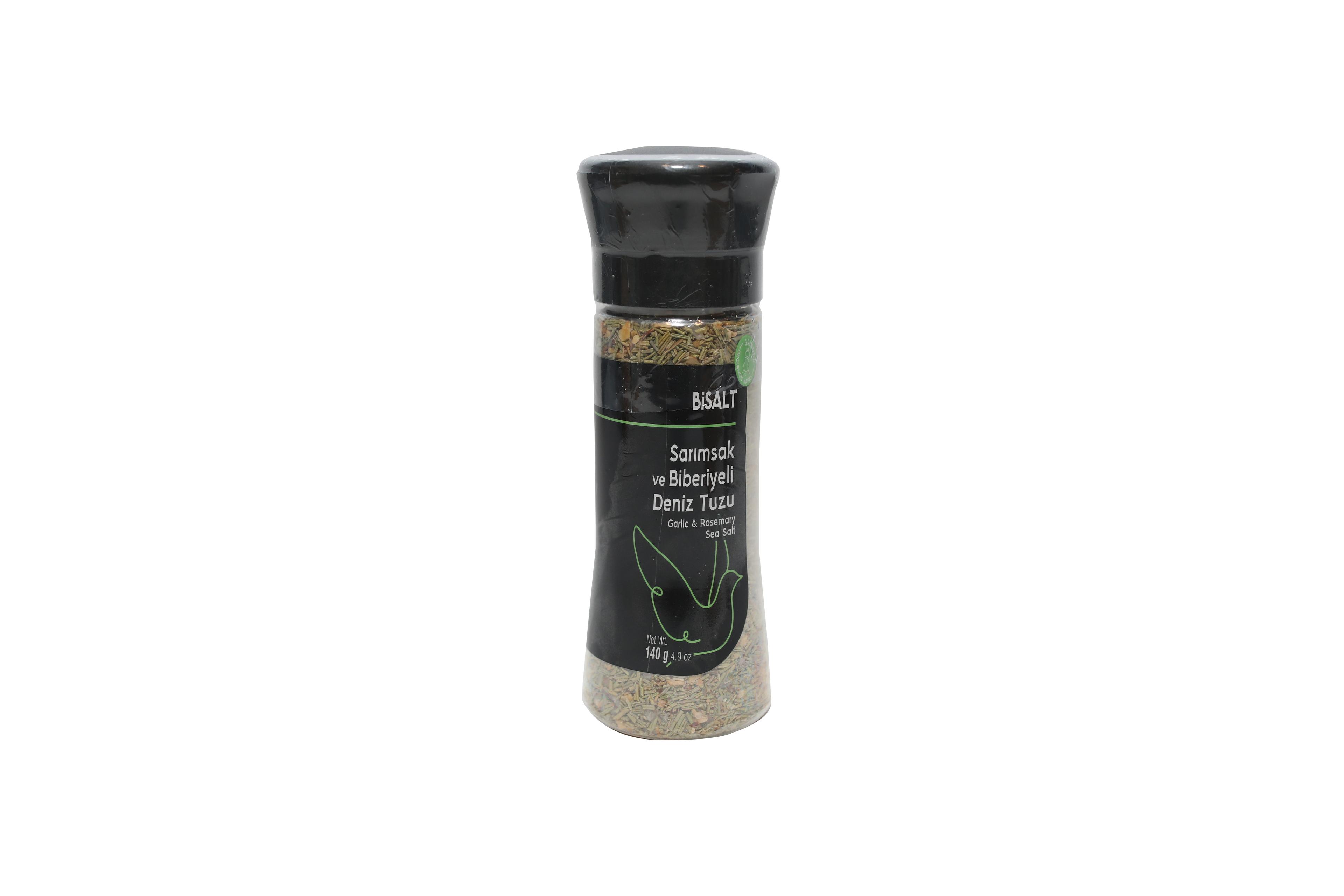 Sarımsak ve Biberiyeli Deniz Tuzu (140 Gr)