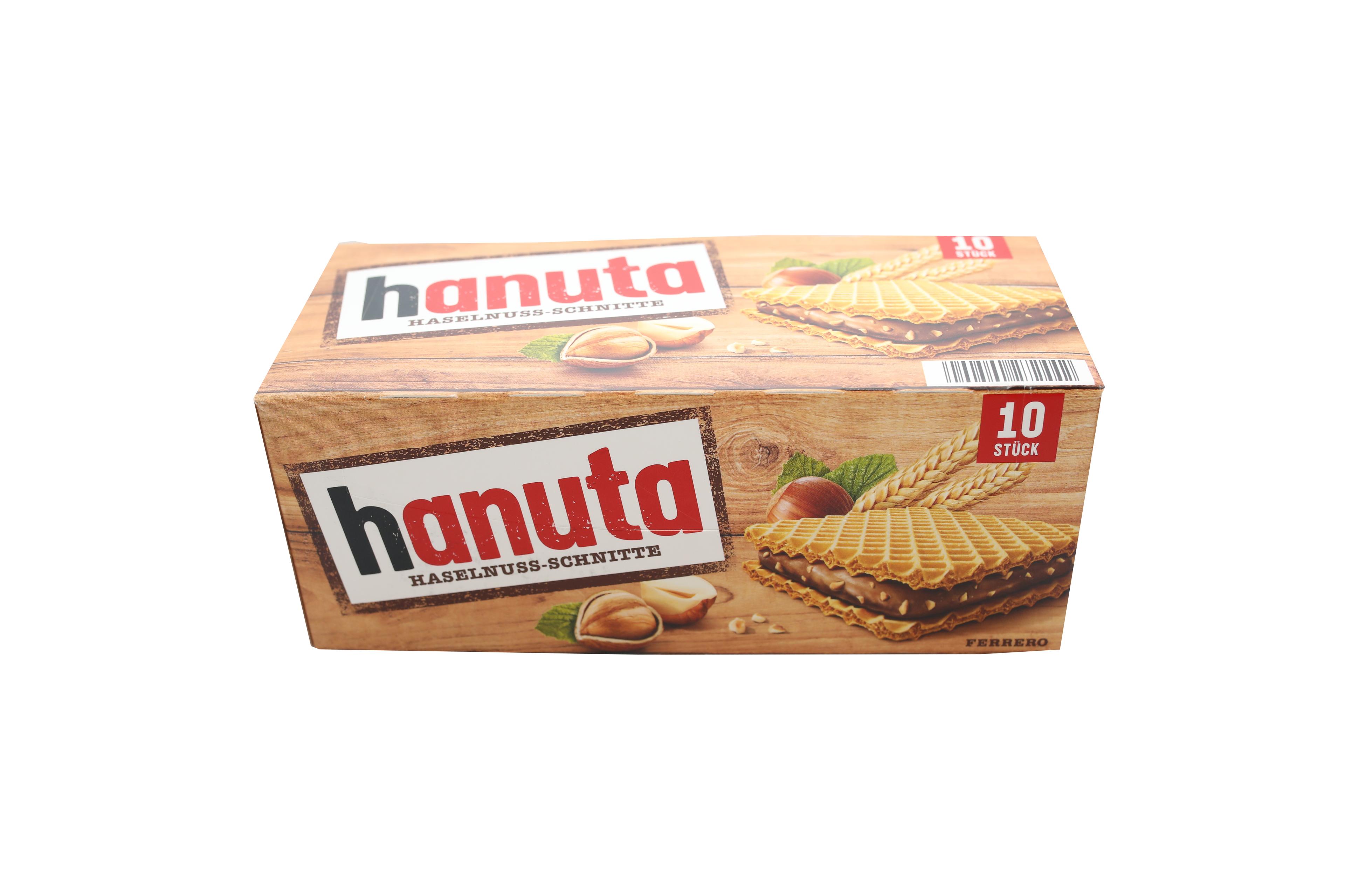 Hanuta Haselnuss Schnitte