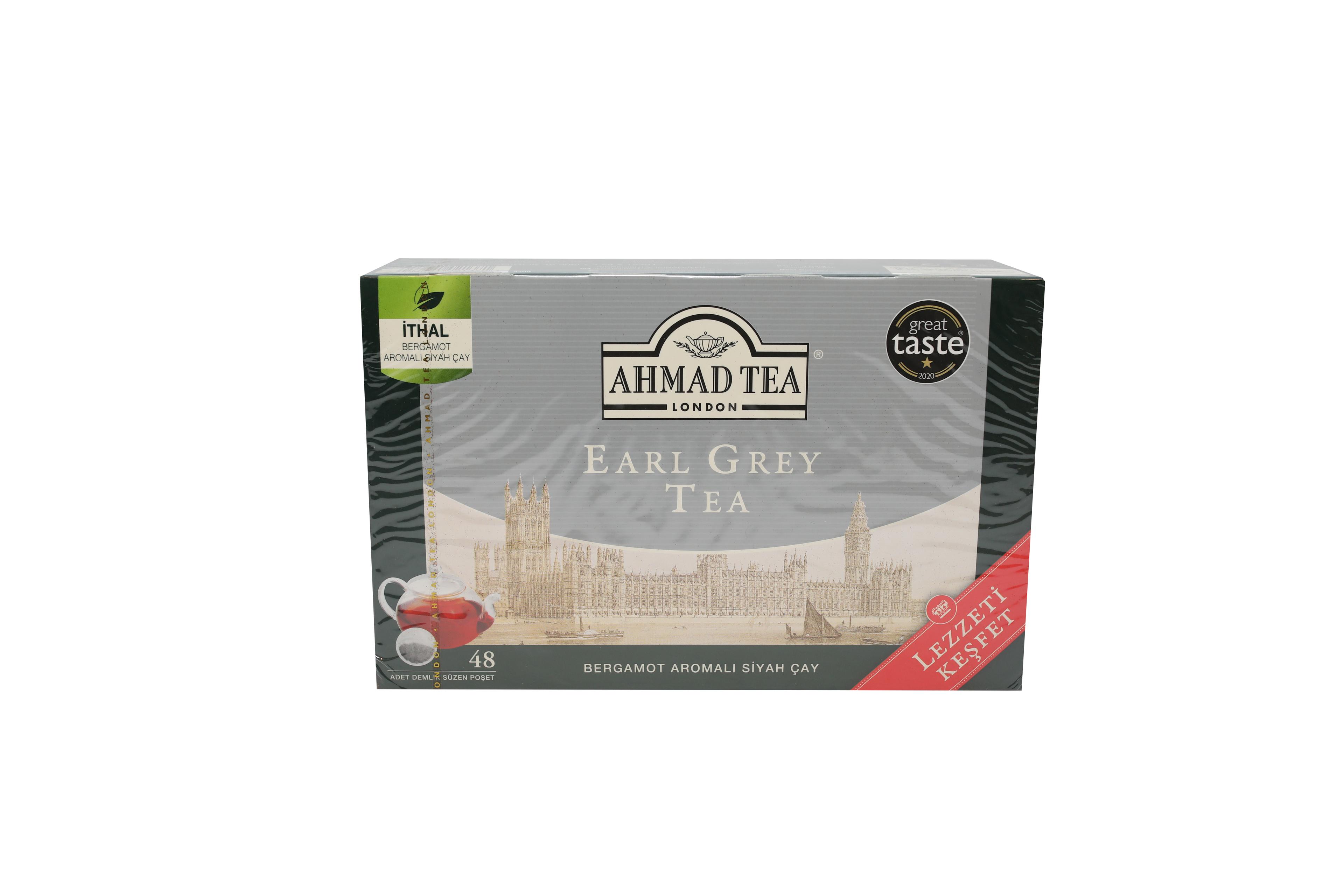 Ahmad Tea (Earl Grey Tea) 48'li Süzen Paket