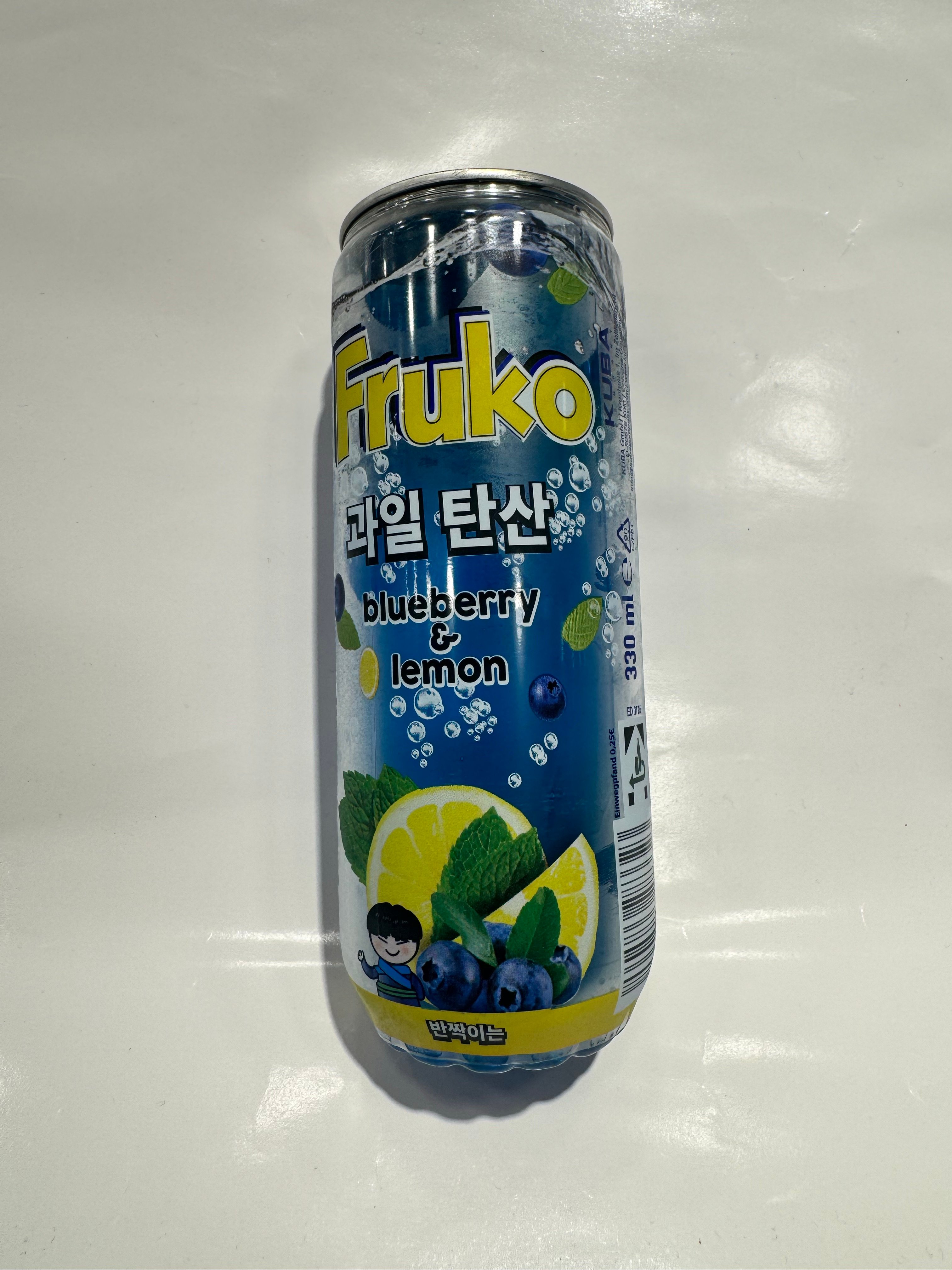 Fruko Blueberry Limon Aromalı 330 Ml
