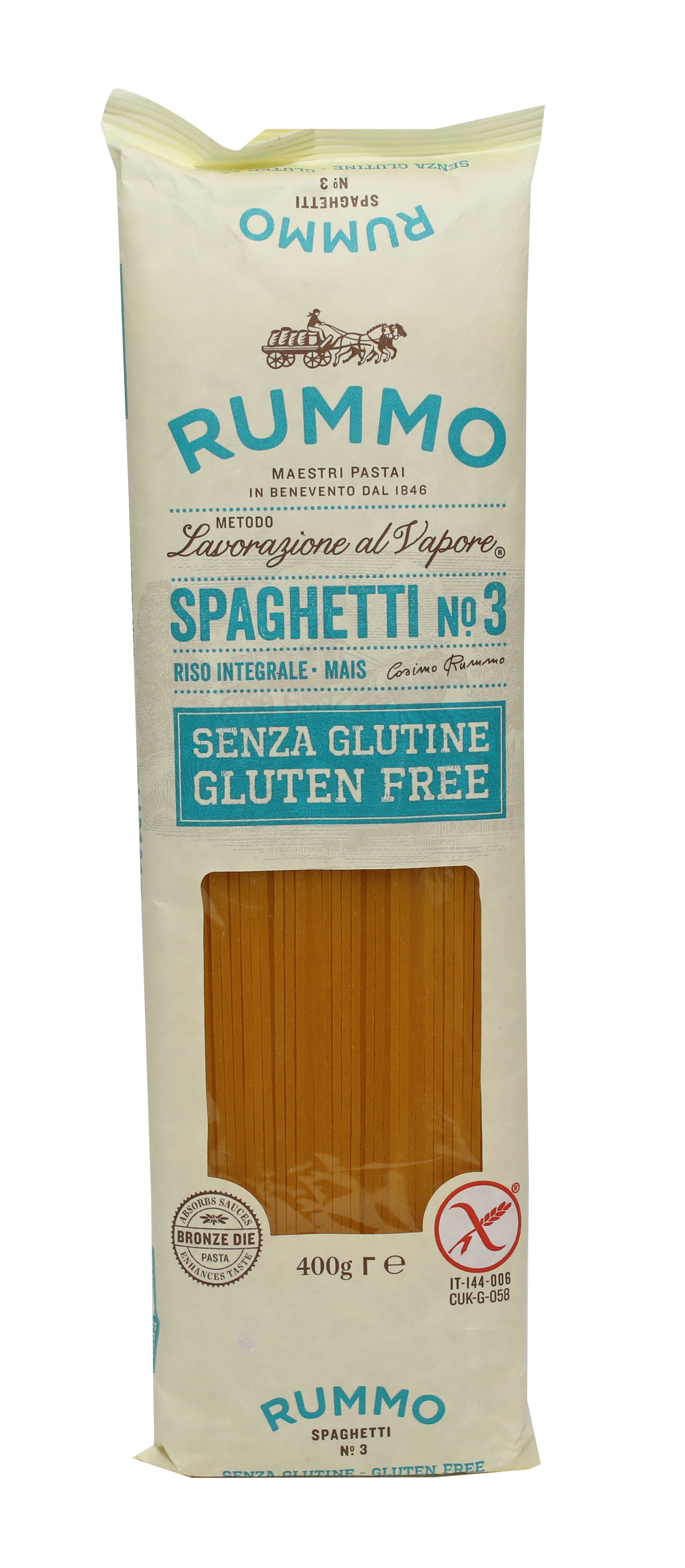 Rumo Spagetti Glutensiz 400 Gr.