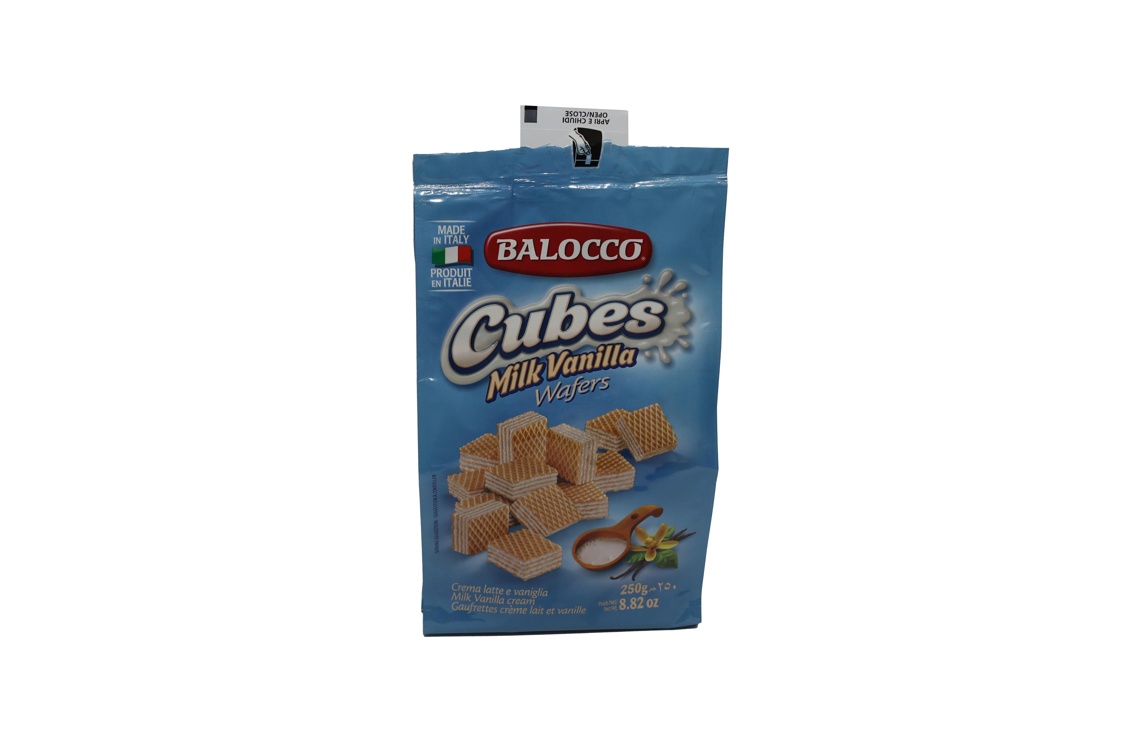 Cubes Milk Vanilla