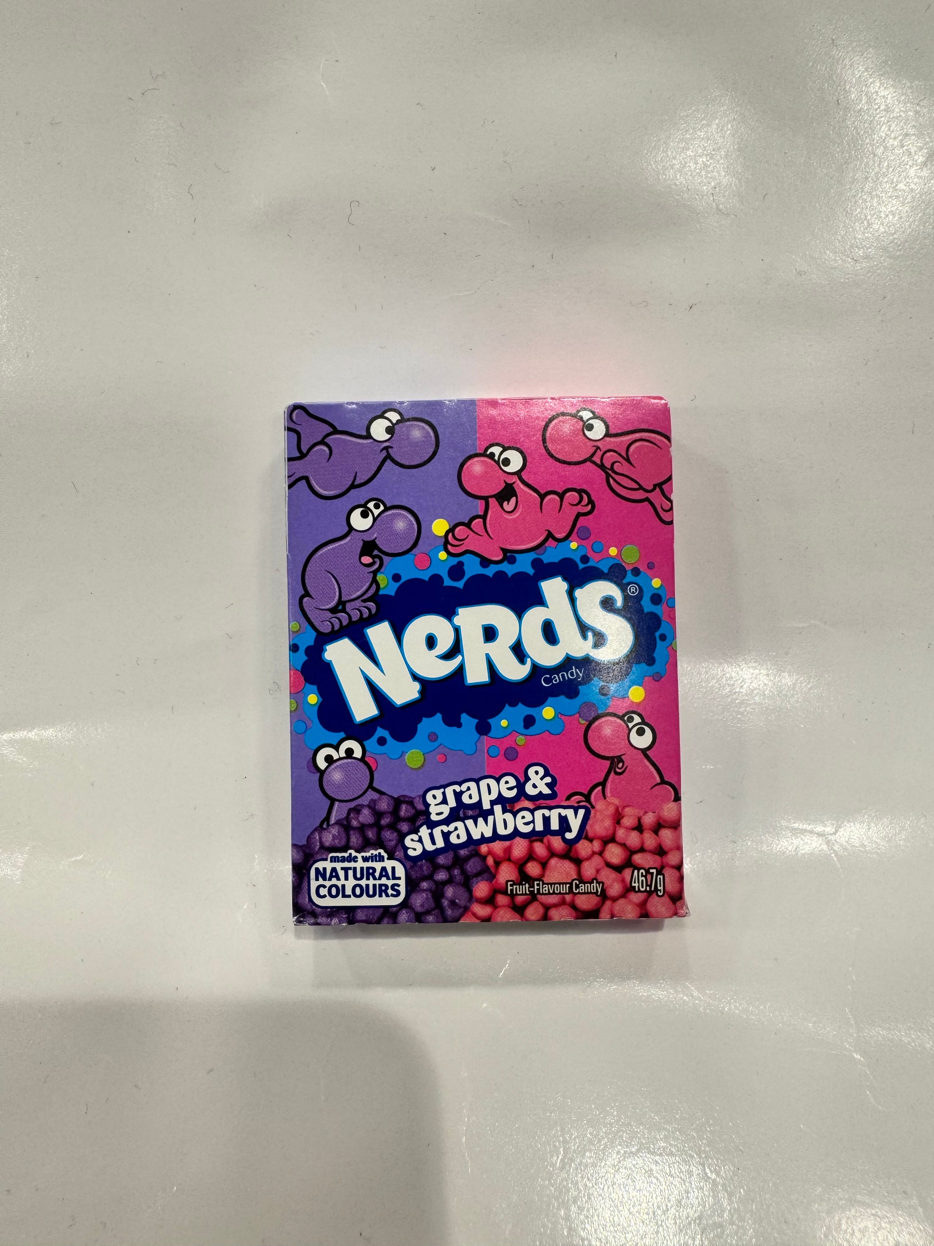 Nerds Şeker Çilek Üzüm Aromalı 46.7 Gr.