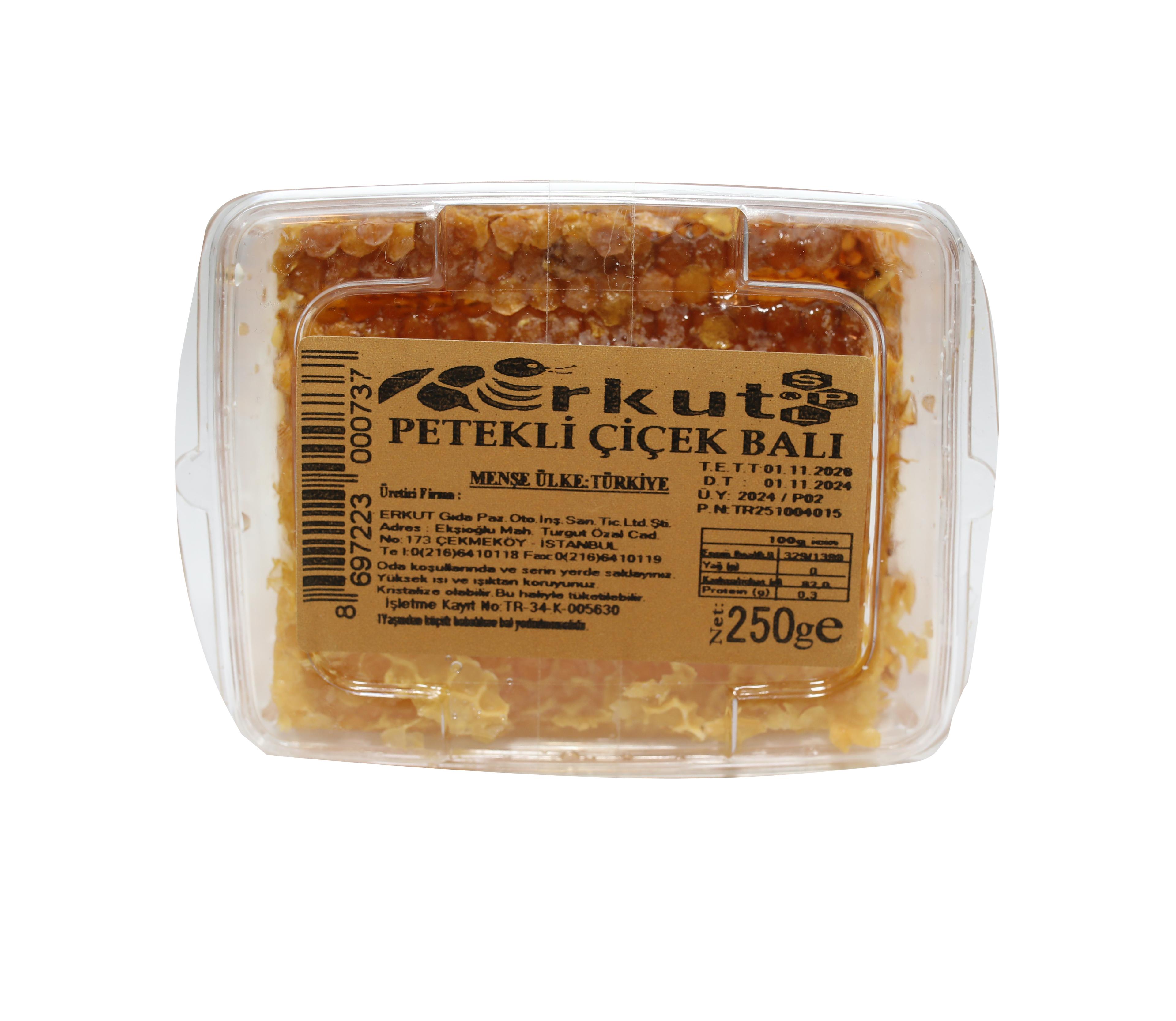 Petekli Çiçek Balı 250 Gr.