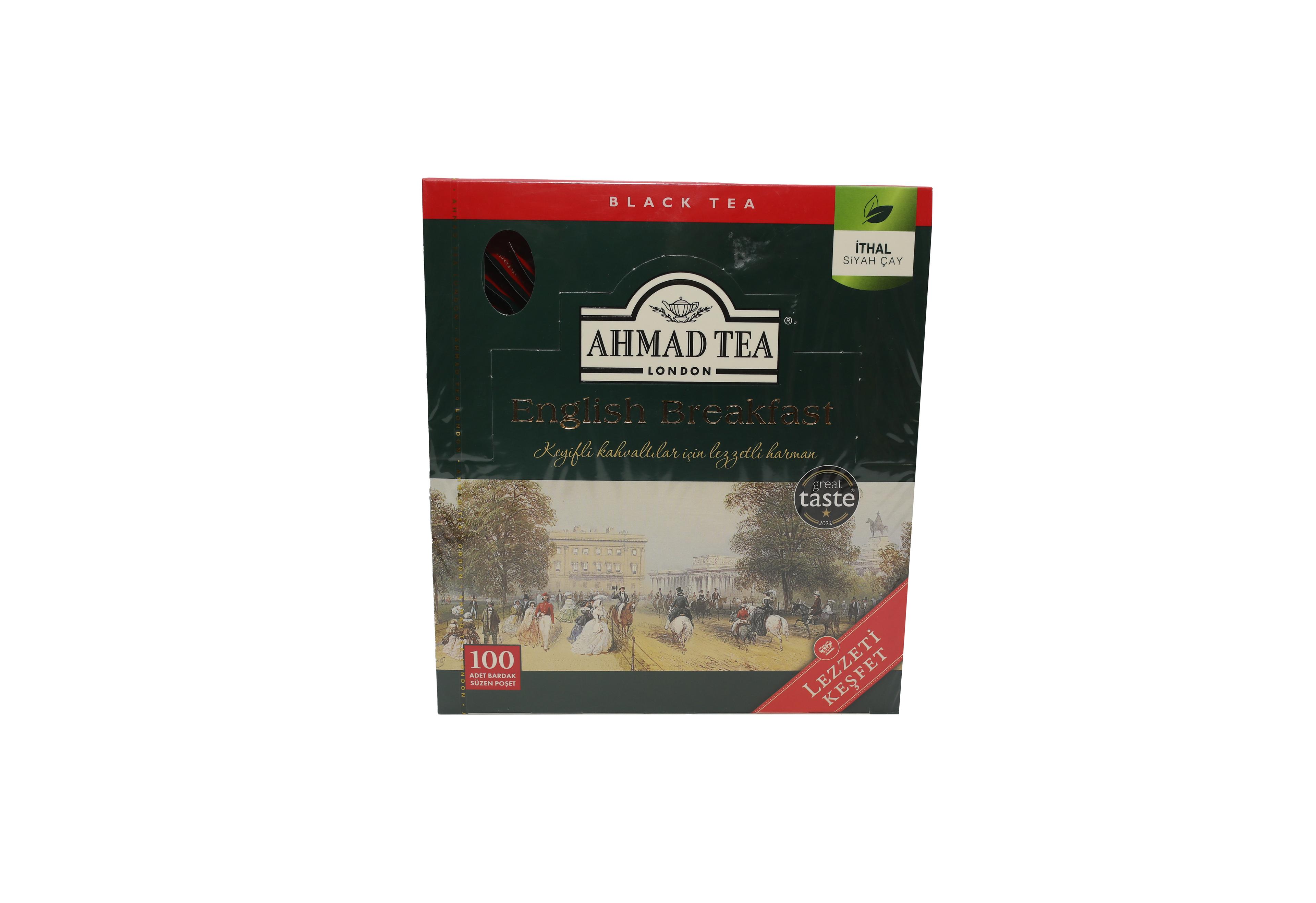 Ahmad Tea (English Breakfeast) 100 Adet Bardak Süzen Poşet