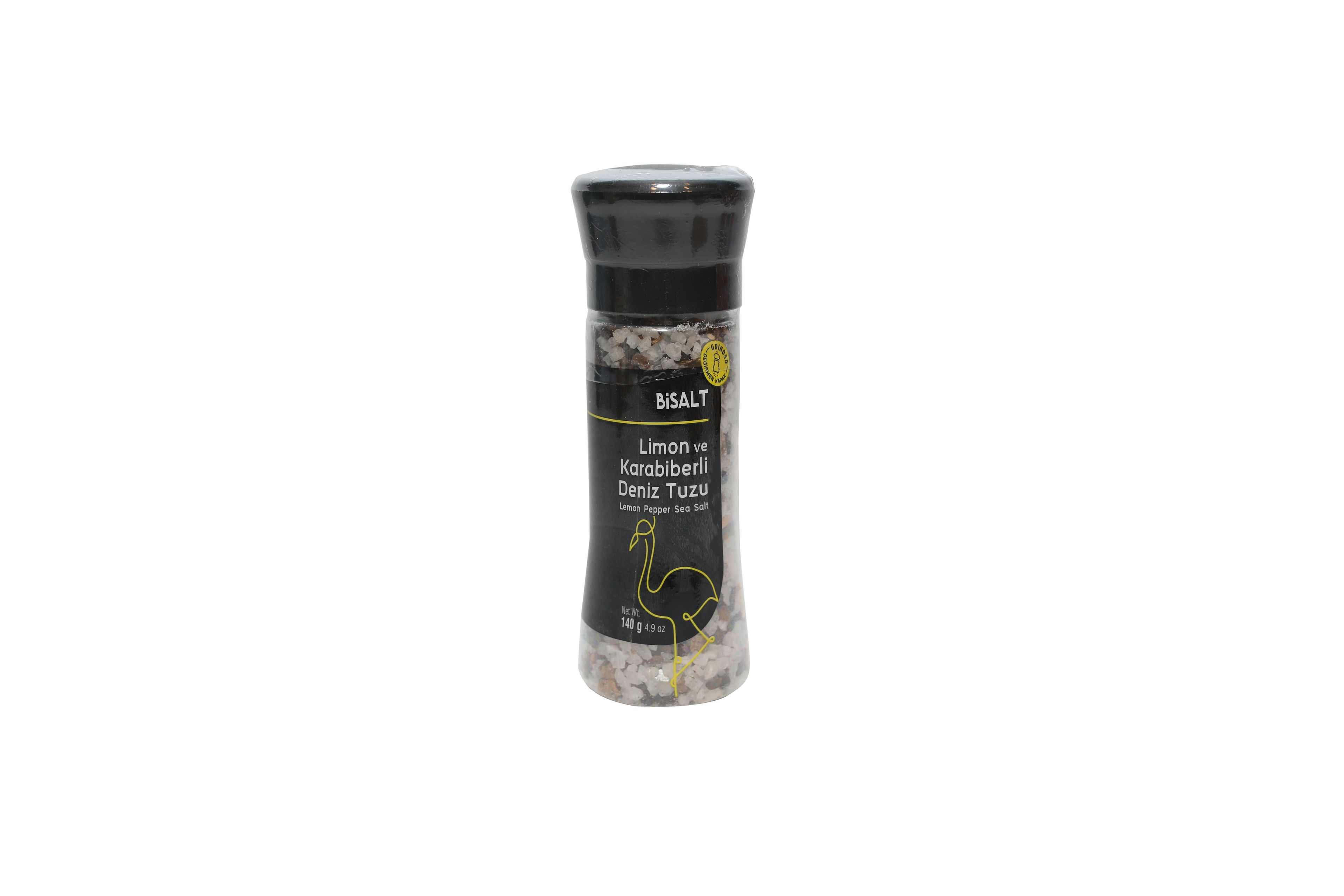 Limon ve Karabiberli Deniz Tuzu (140 Gr)