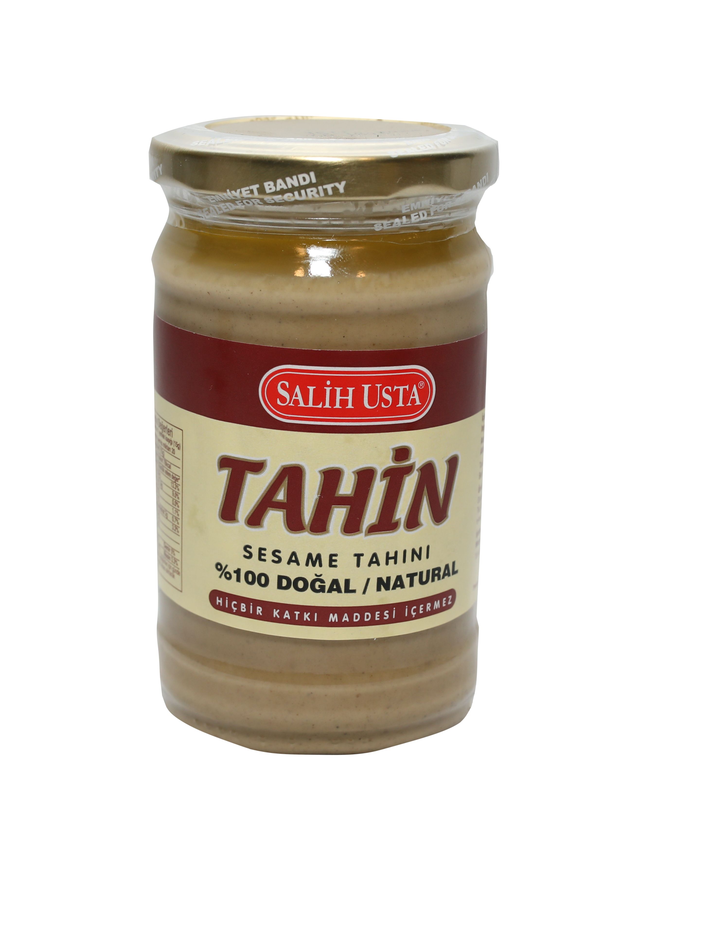 Salih Usta Doğal Tahin 300 Gr. (Cam Kavanoz)