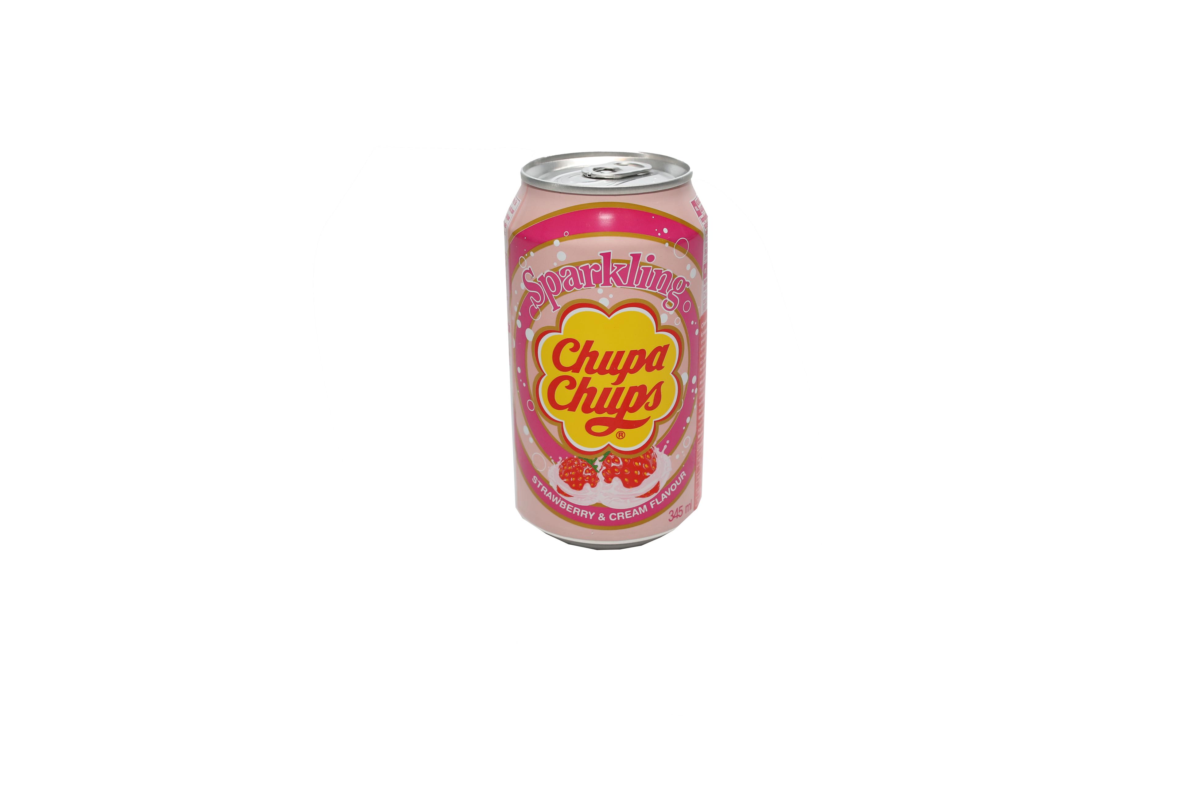 Chupa Chups Çilekli Gazlı İçicek 345 Ml.