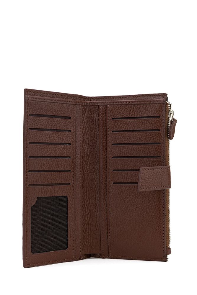 Bilik Deri  Kahve-Rölax Unisex Cüzdan