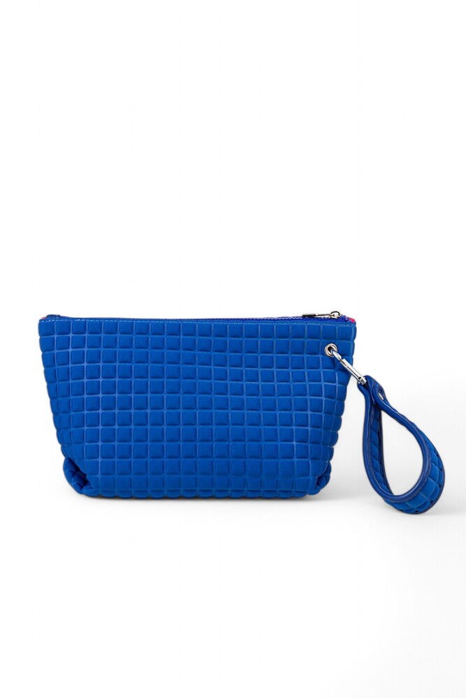 Yeliz Scuba Midi Clutch