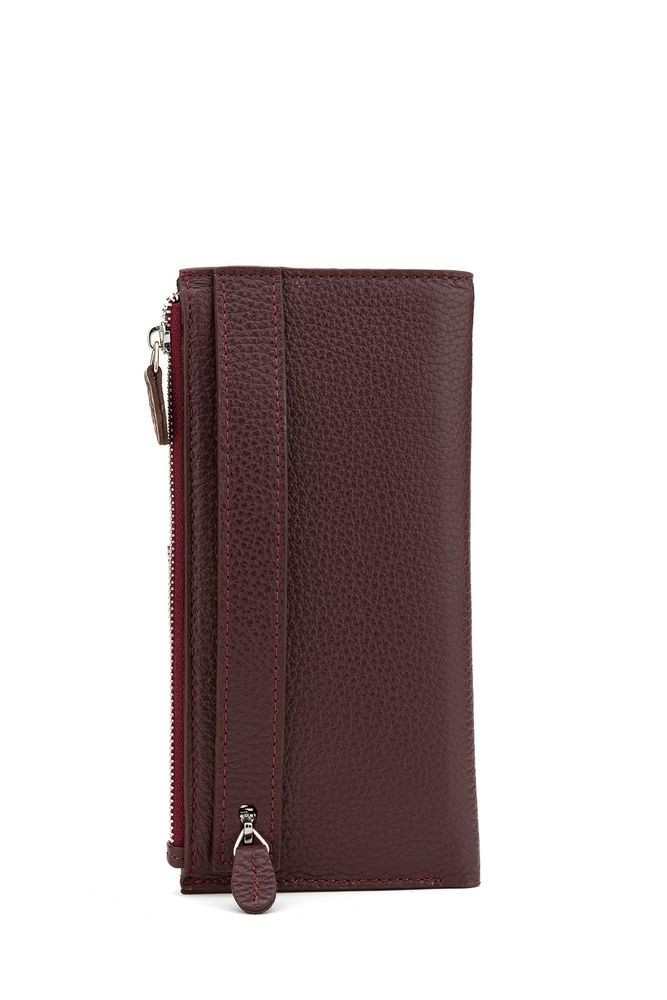Bilik Deri  Bordo-Rölax Unisex Cüzdan
