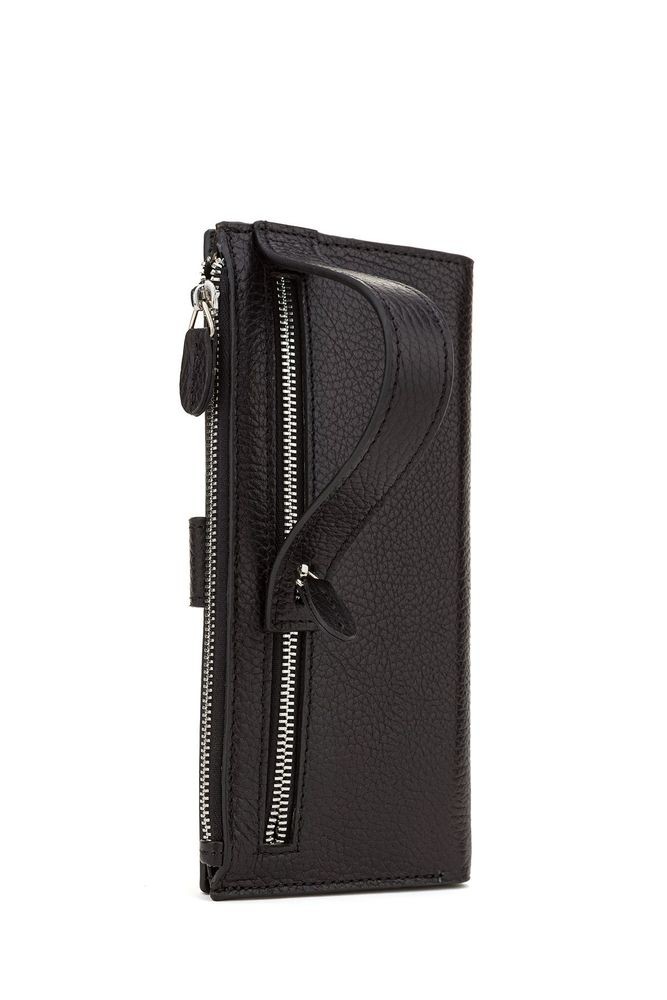 Bilik Deri  Siyah-Rölax Unisex Cüzdan