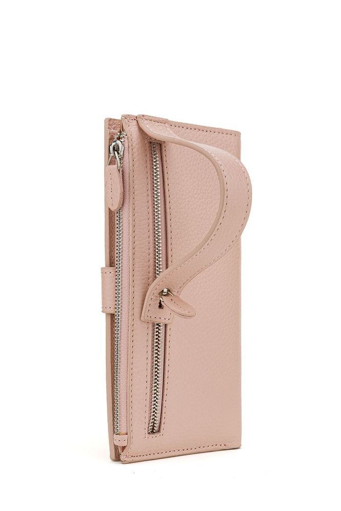 Bilik Deri  Pembe-Rölax Unisex Cüzdan