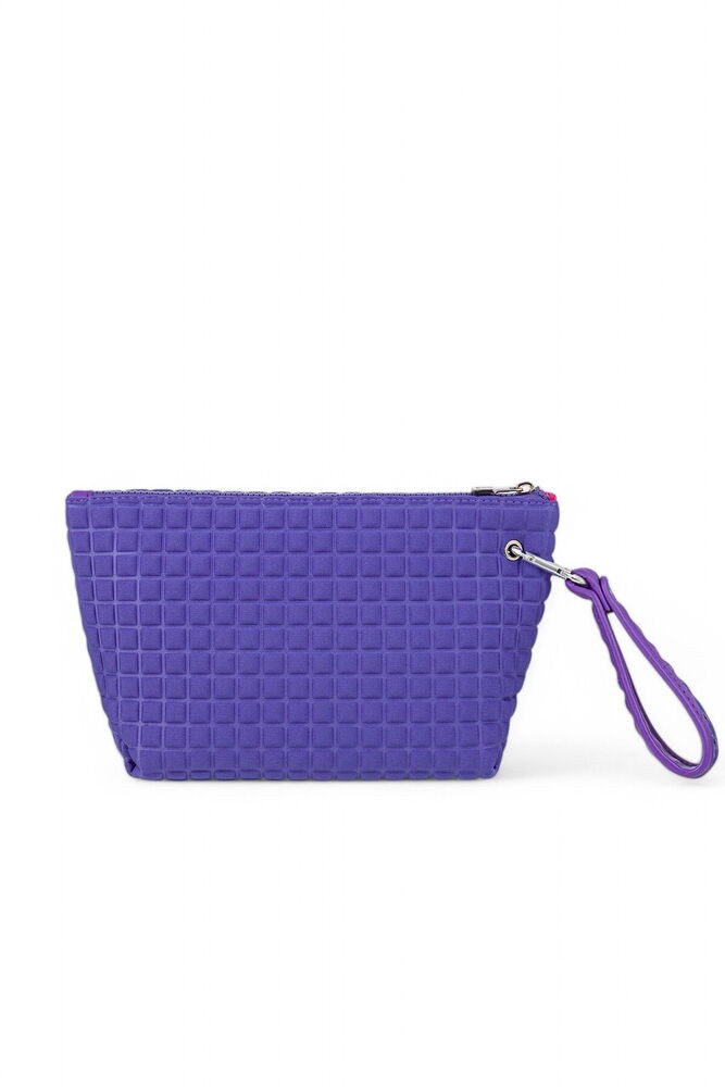 Yeliz Scuba Midi Clutch