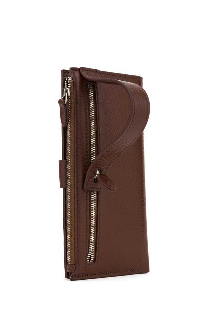 Bilik Deri  Kahve-Rölax Unisex Cüzdan