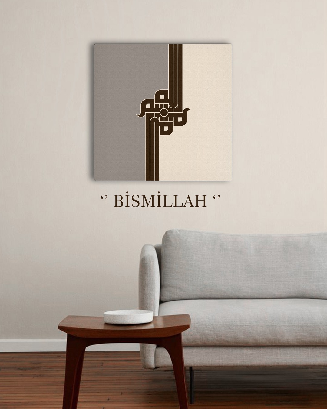 ''BİSMİLLAH'' Kanvas Tablo