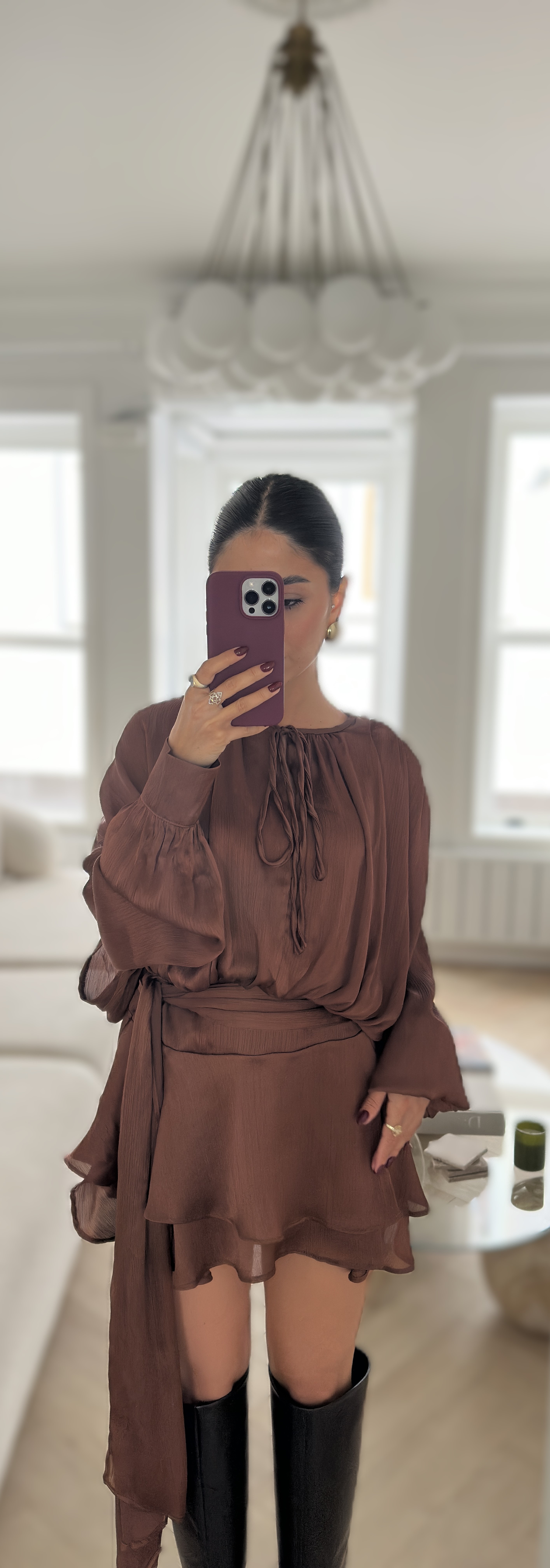 Özel Kumaş Tasarım Elbise