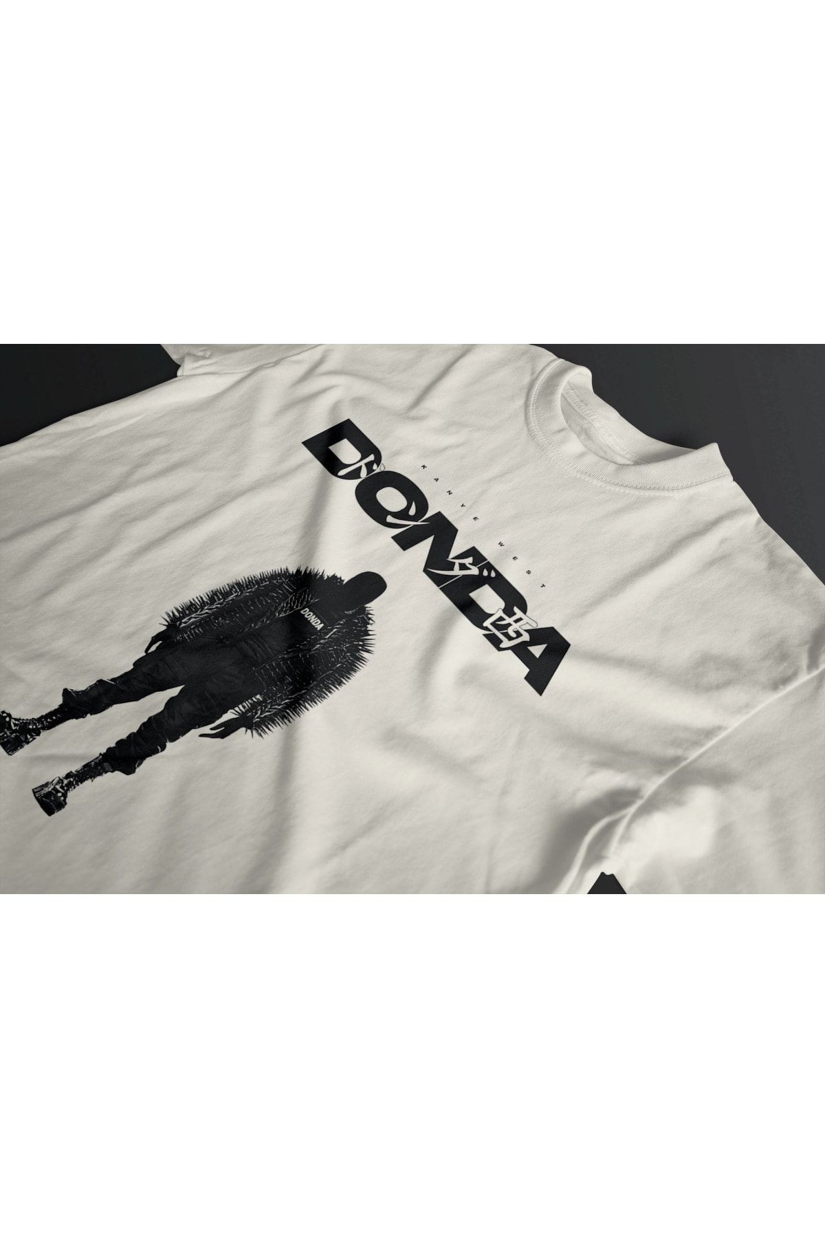 Kanye West Donda Yee Yeezy Oversize Unisex Beyaz T-shirt Tişört Tee