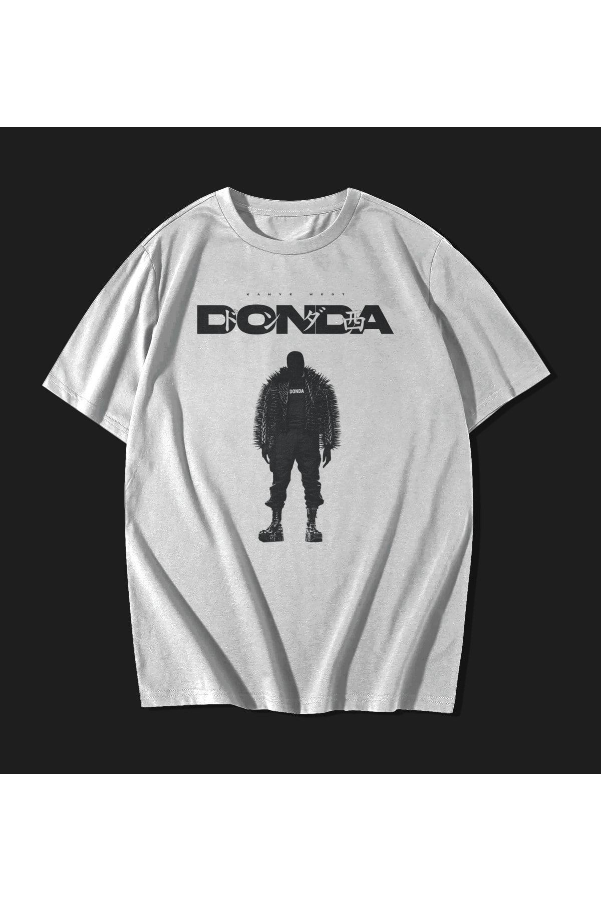 Kanye West Donda Yee Yeezy Oversize Unisex Beyaz T-shirt Tişört Tee