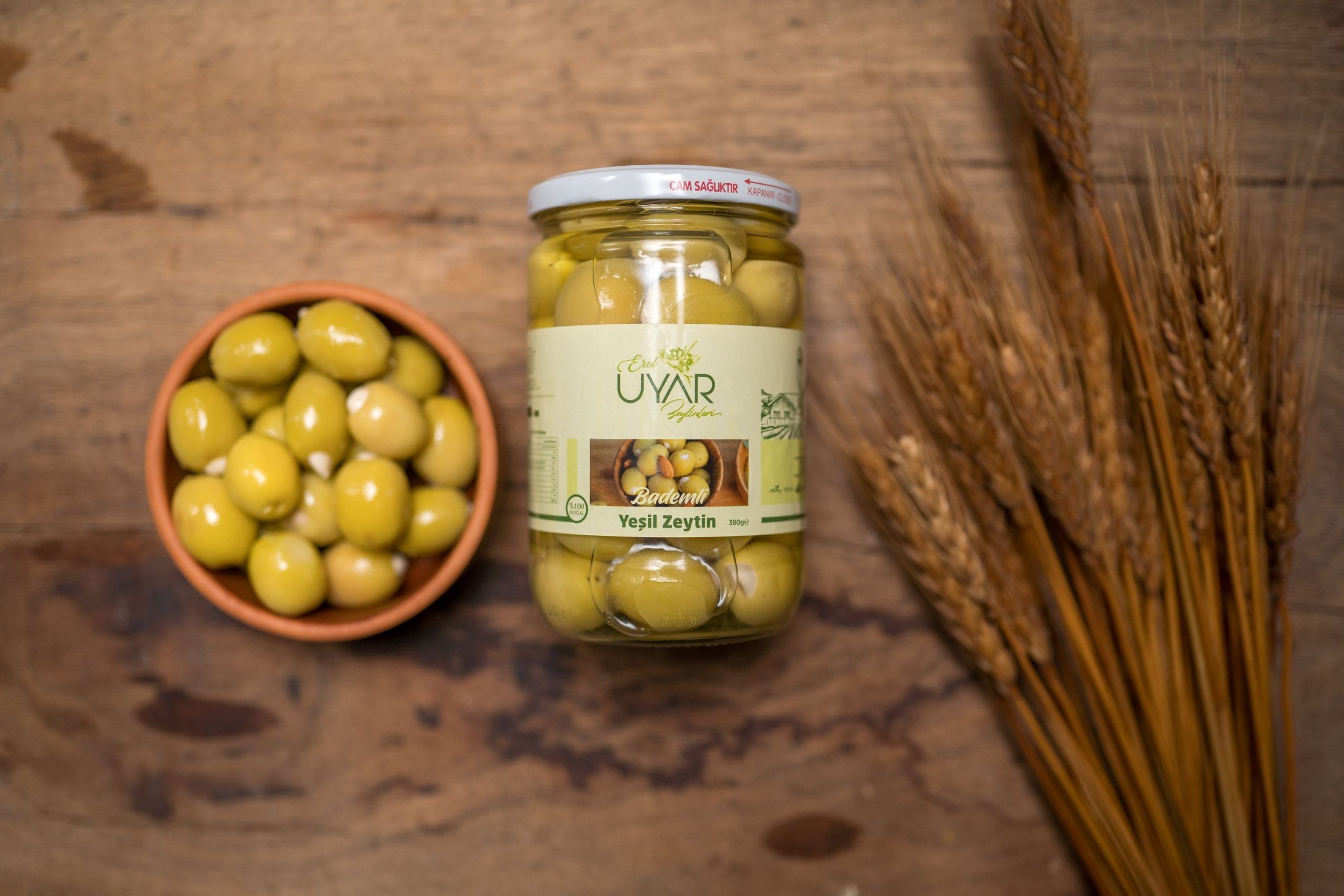 Bademli Yeşil Zeytin 2 Kg