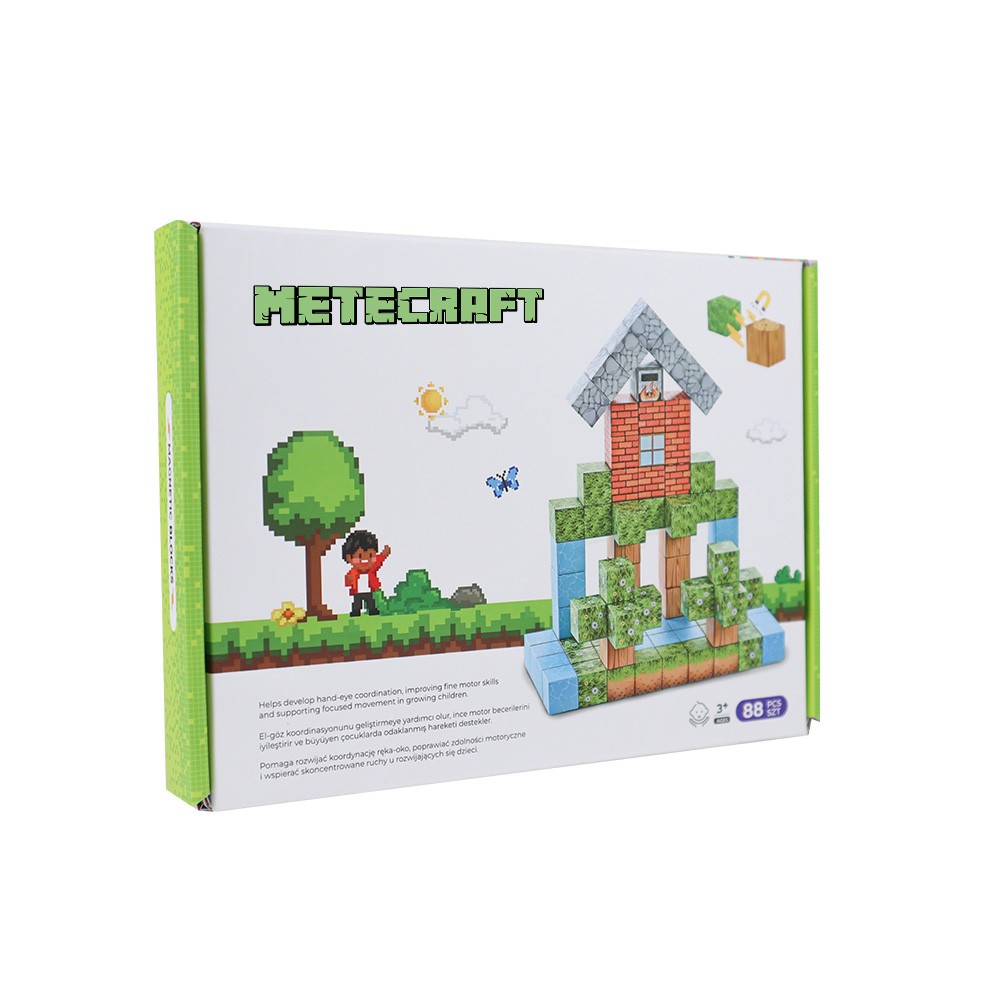 Metecraft Manyetik Bloklar - 88 Parça