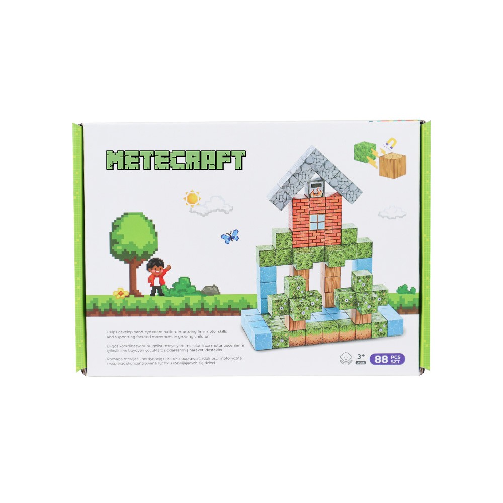 Metecraft Manyetik Bloklar - 88 Parça
