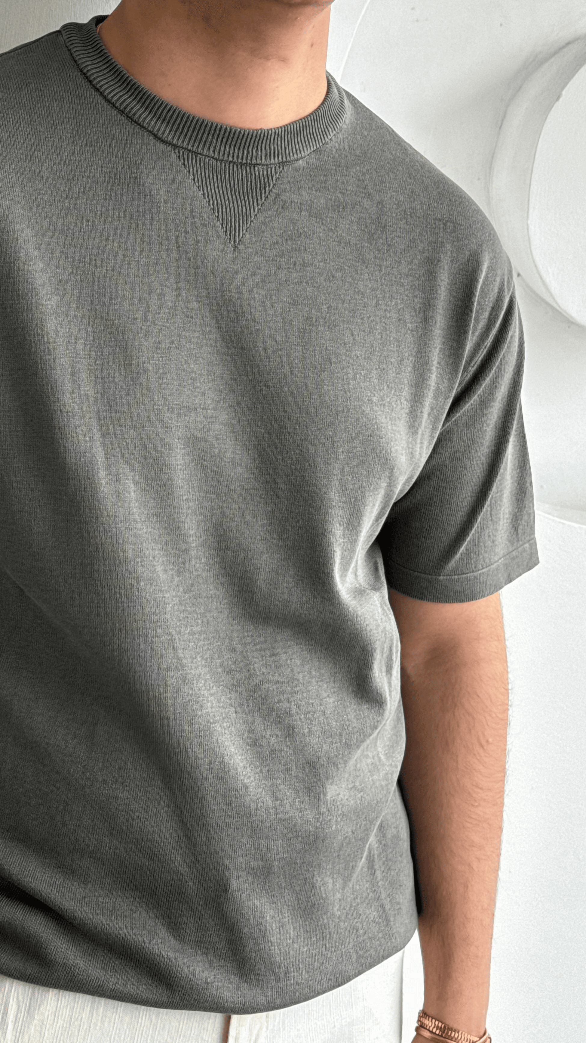 Haki Triko Tshirt