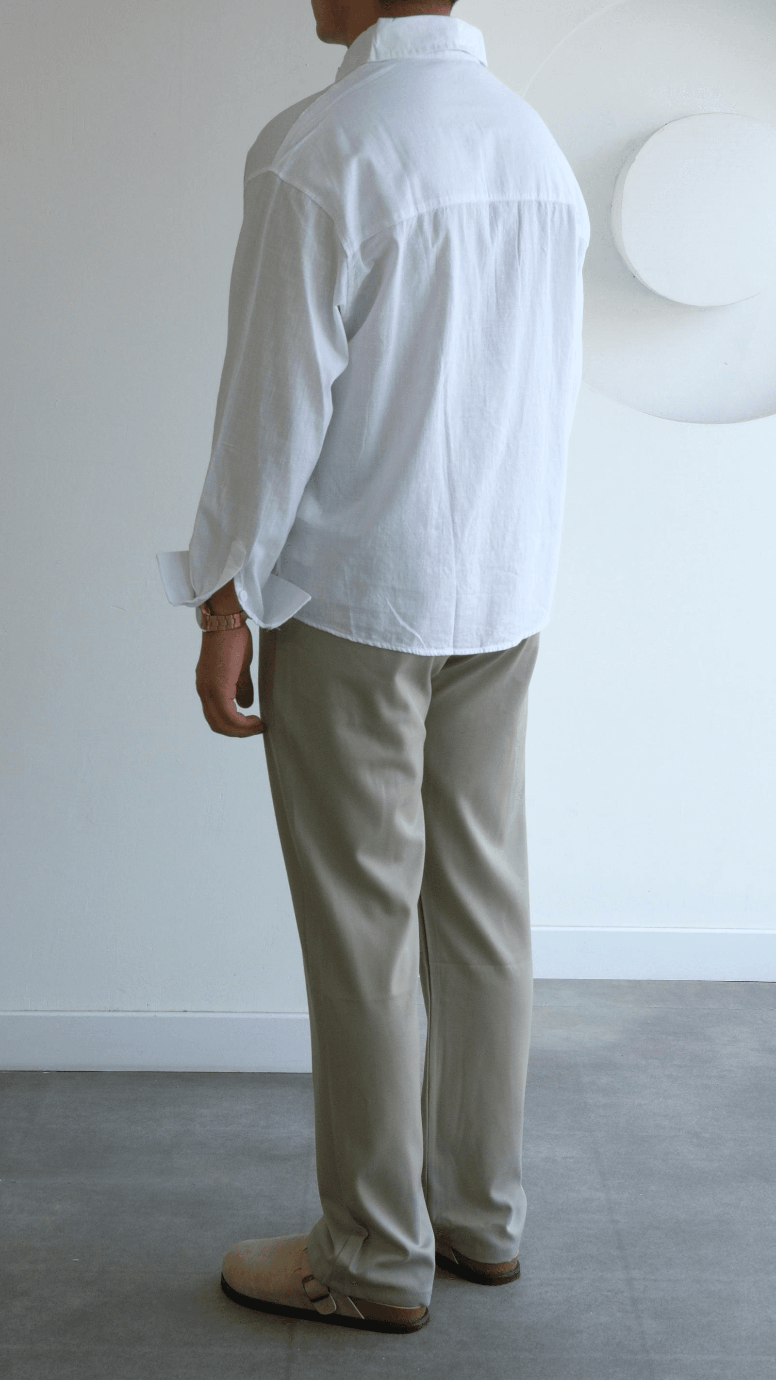 Çağla Yeşili Baggy Kumaş Pantolon