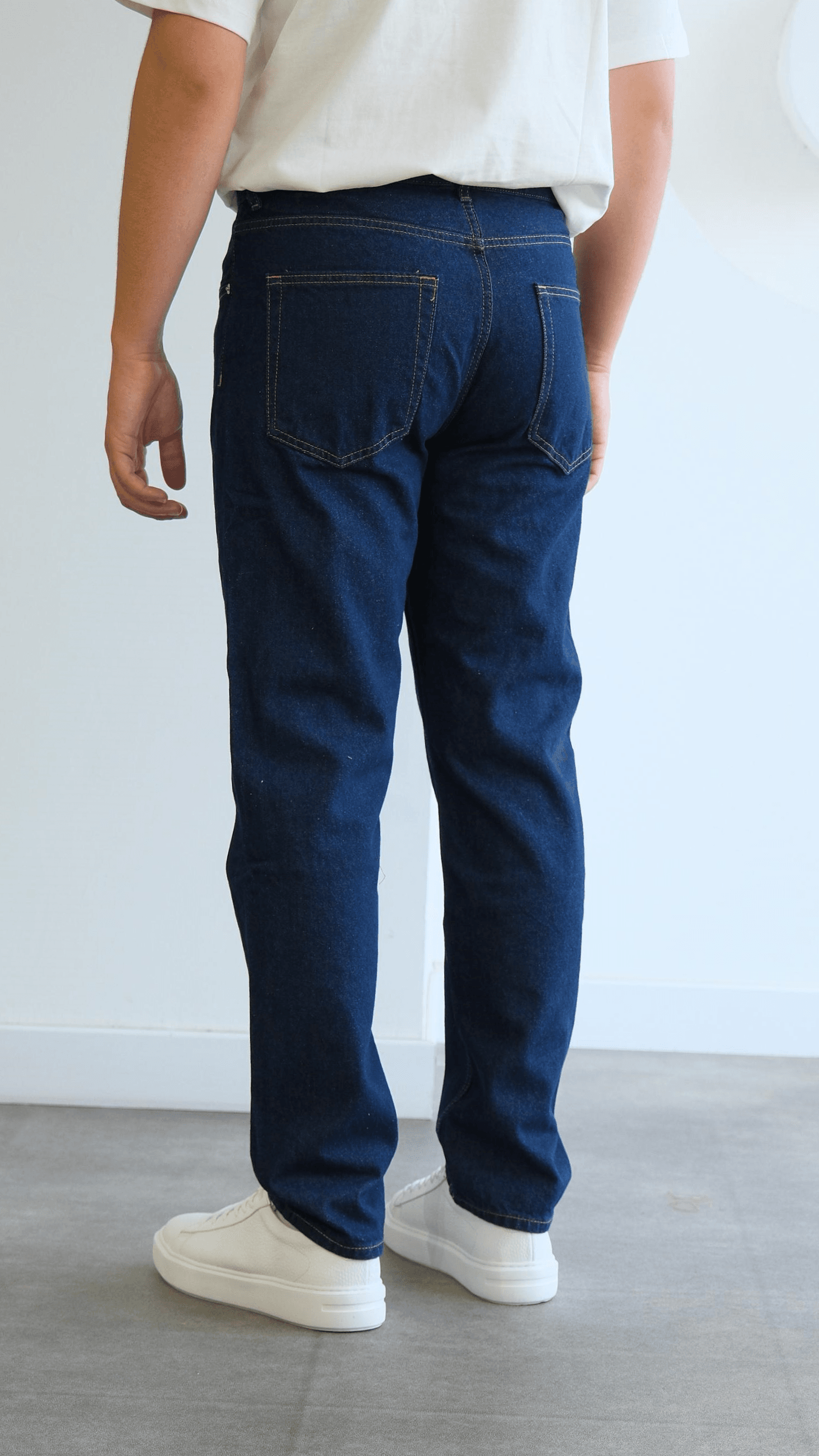 Straıght Lacivert Jean Pantolon