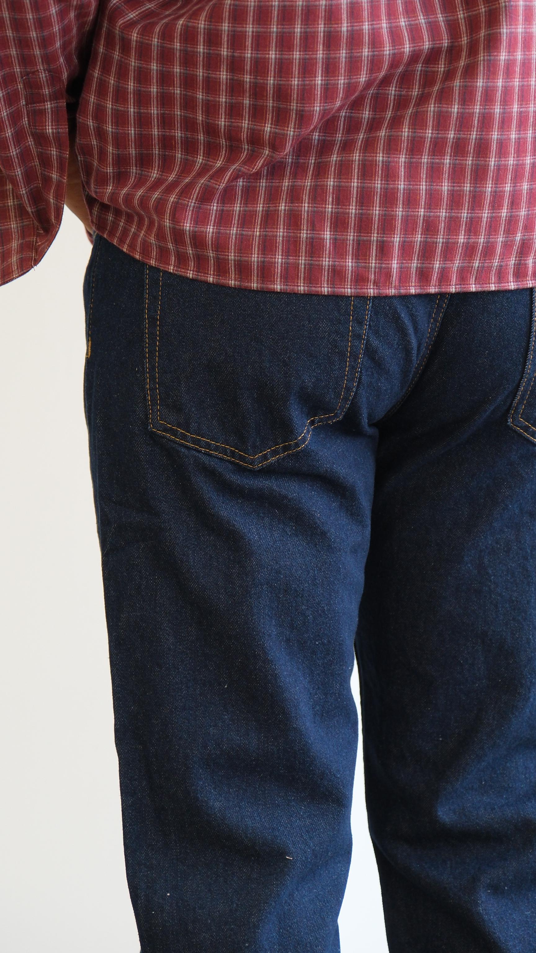 Straıght Lacivert Jean Pantolon