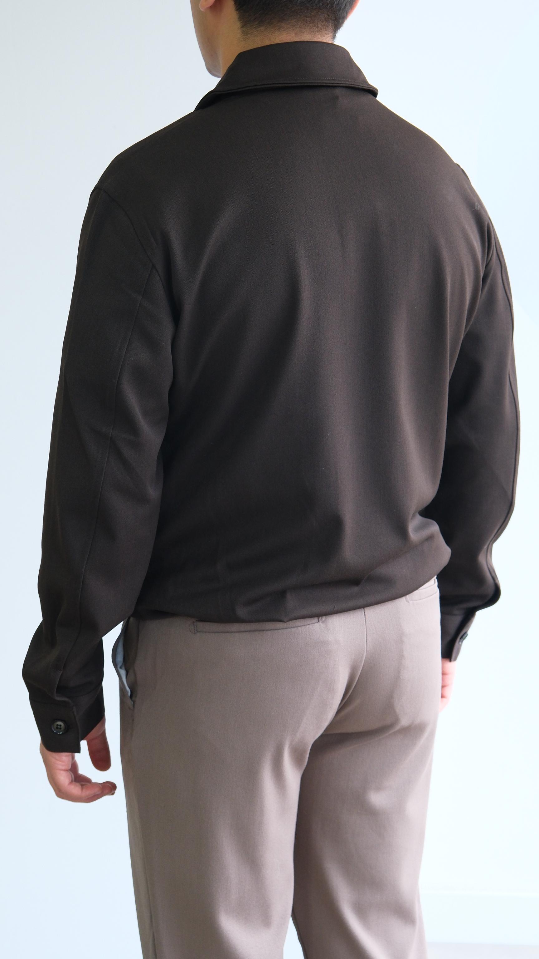 Acı Kahve Relaxed Fıt Ince Ceket