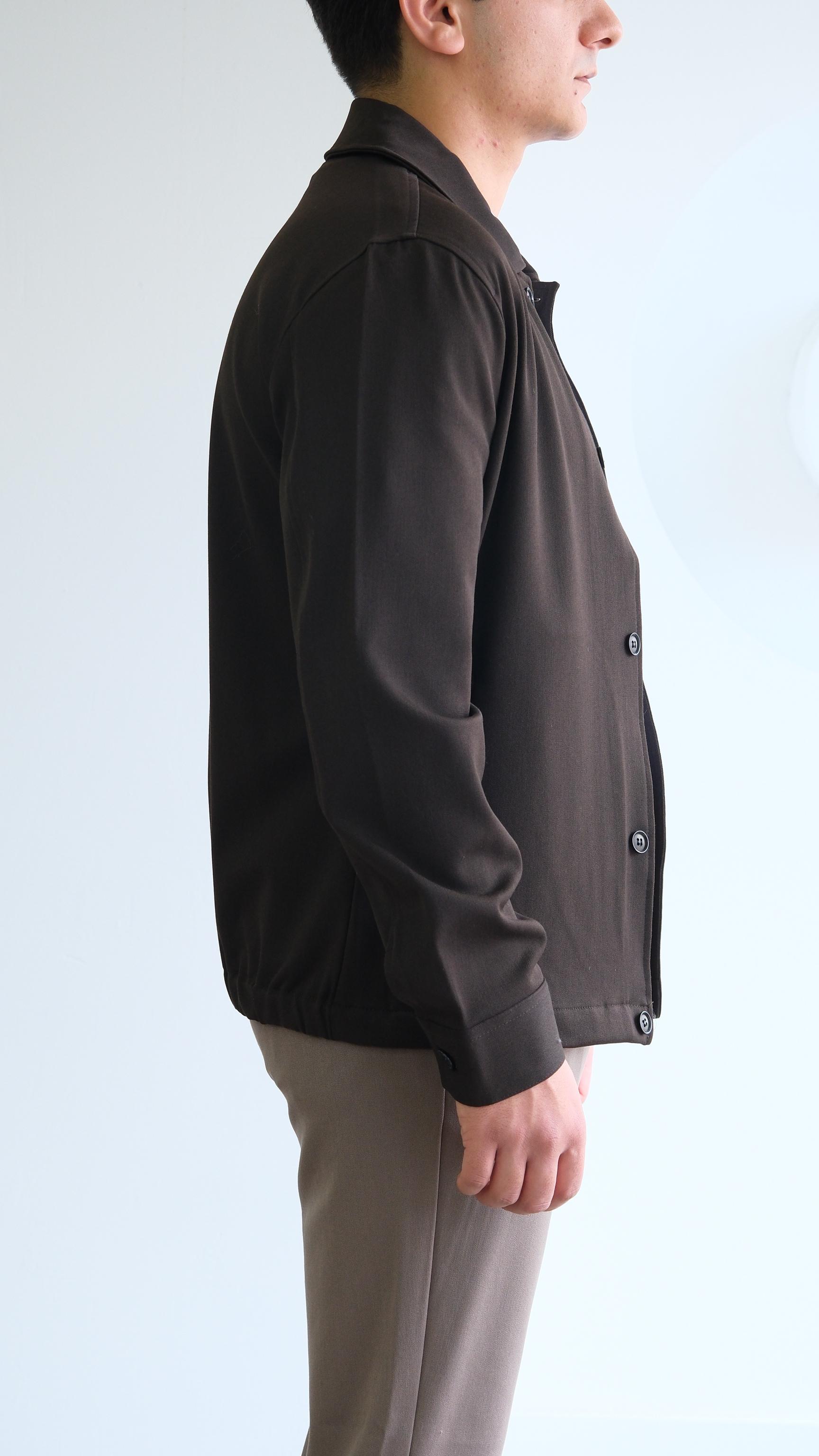 Acı Kahve Relaxed Fıt Ince Ceket