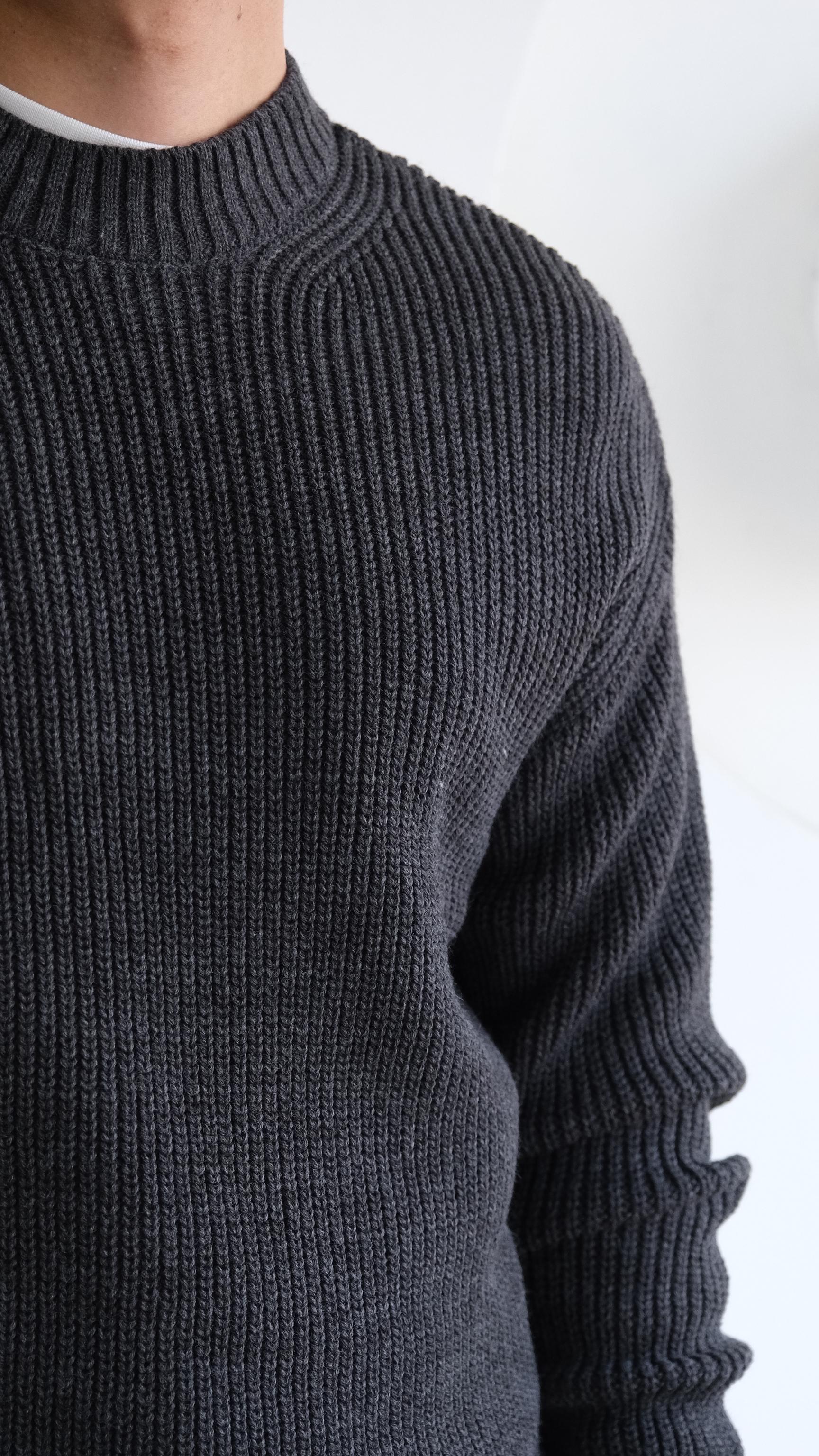 Antrasit Örme Kazak