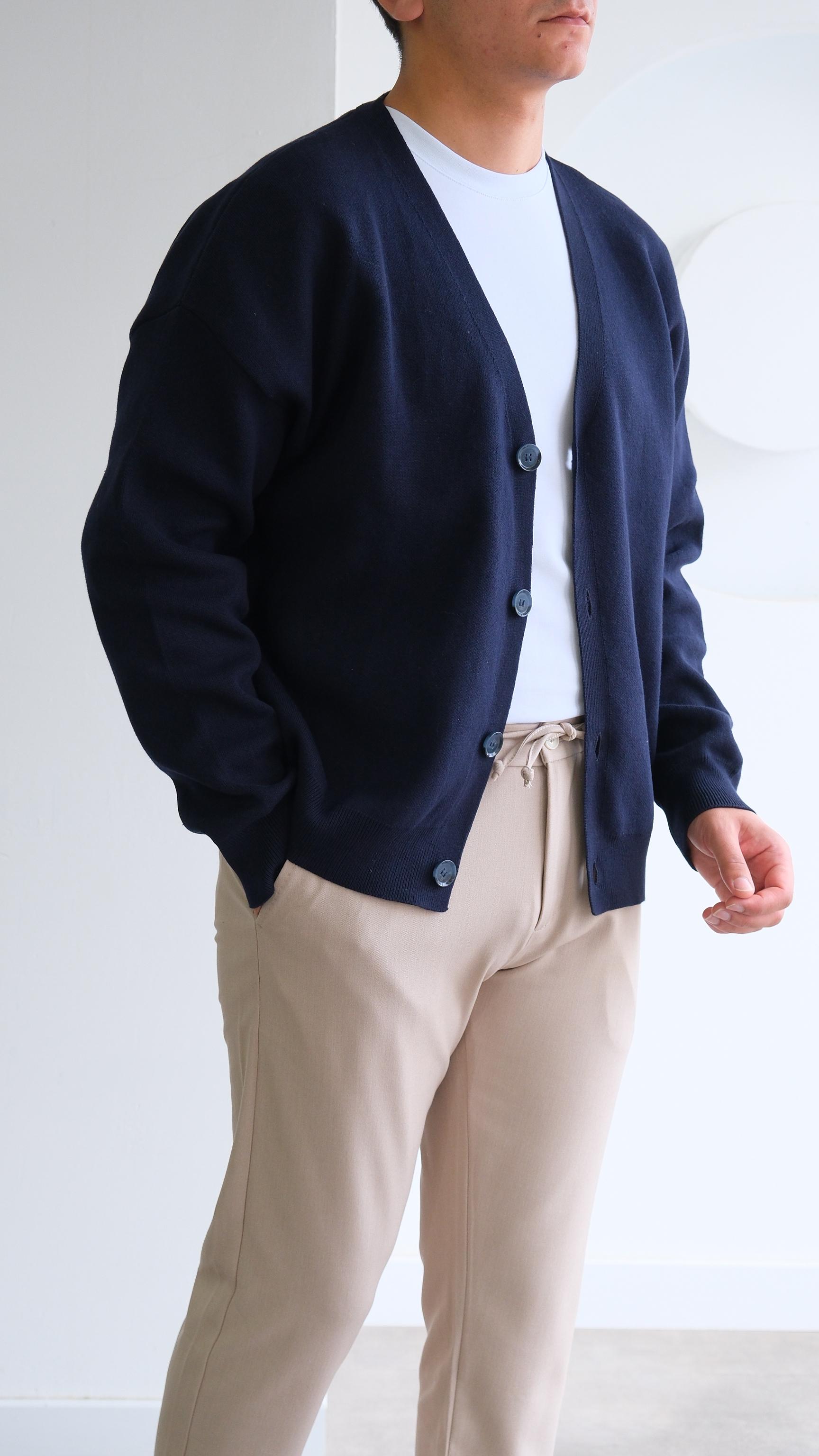 Lacivert Örme Premium Hırka