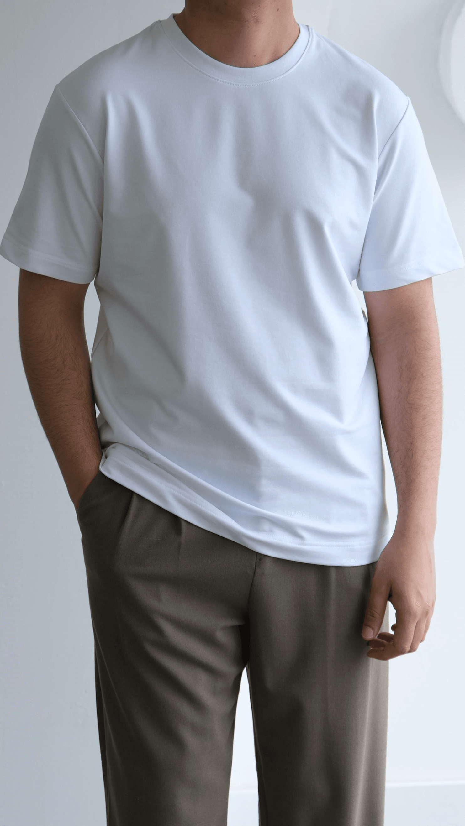Beyaz Regular Tshirt