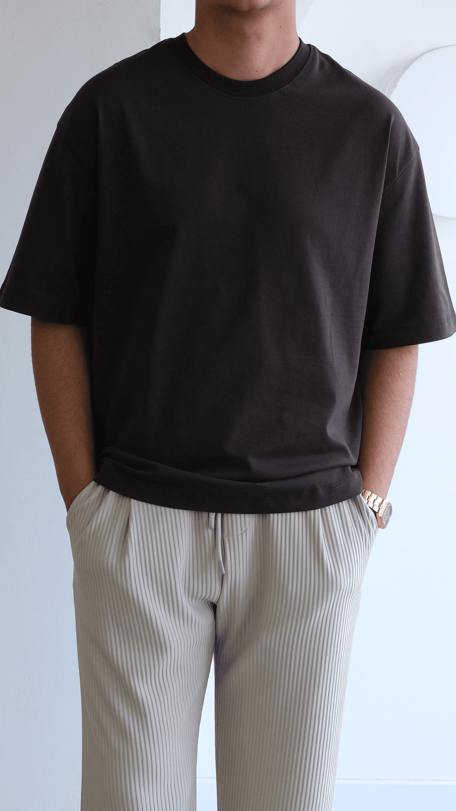 Kahve Oversize Tshirt
