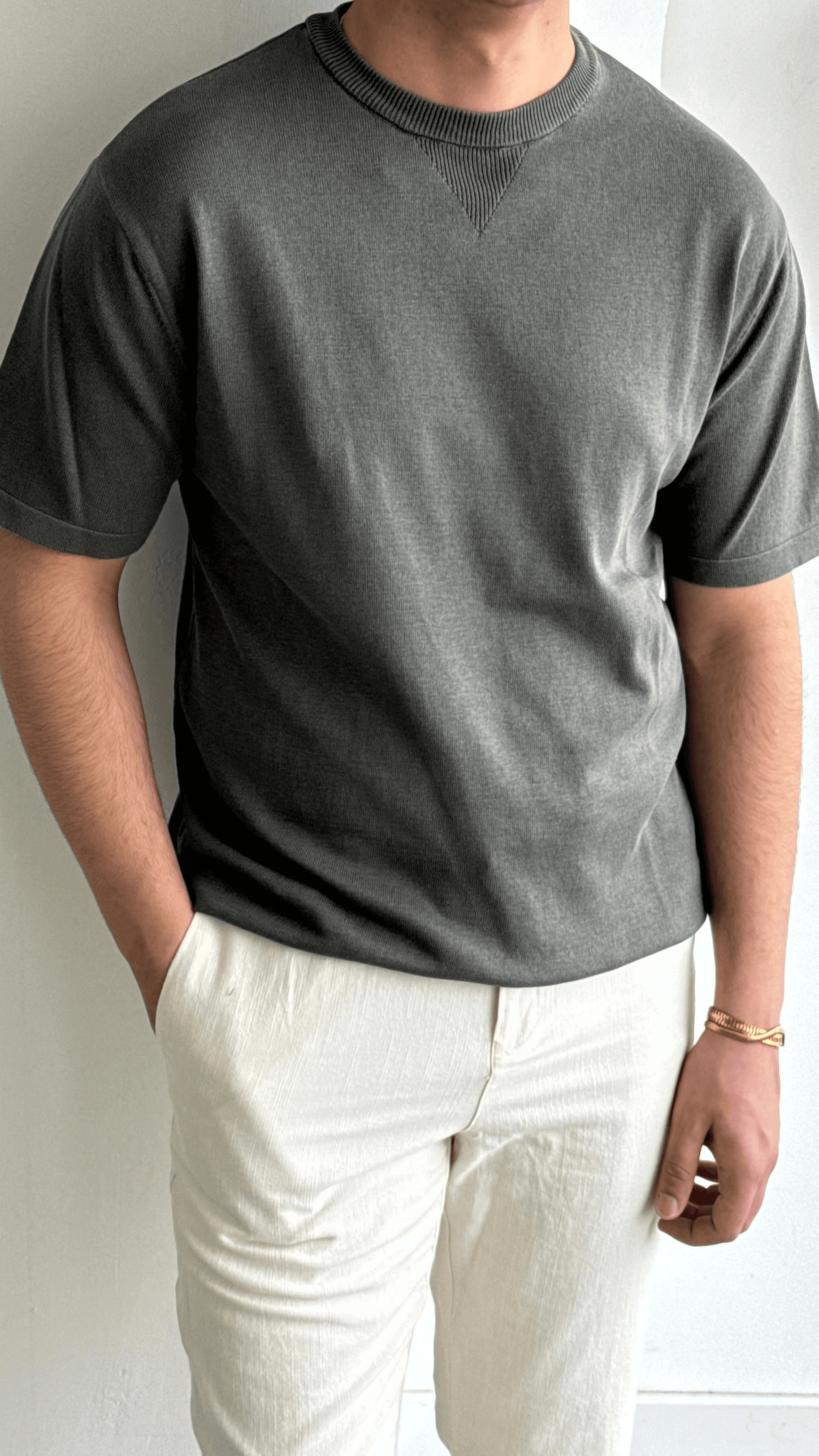 Haki Triko Tshirt